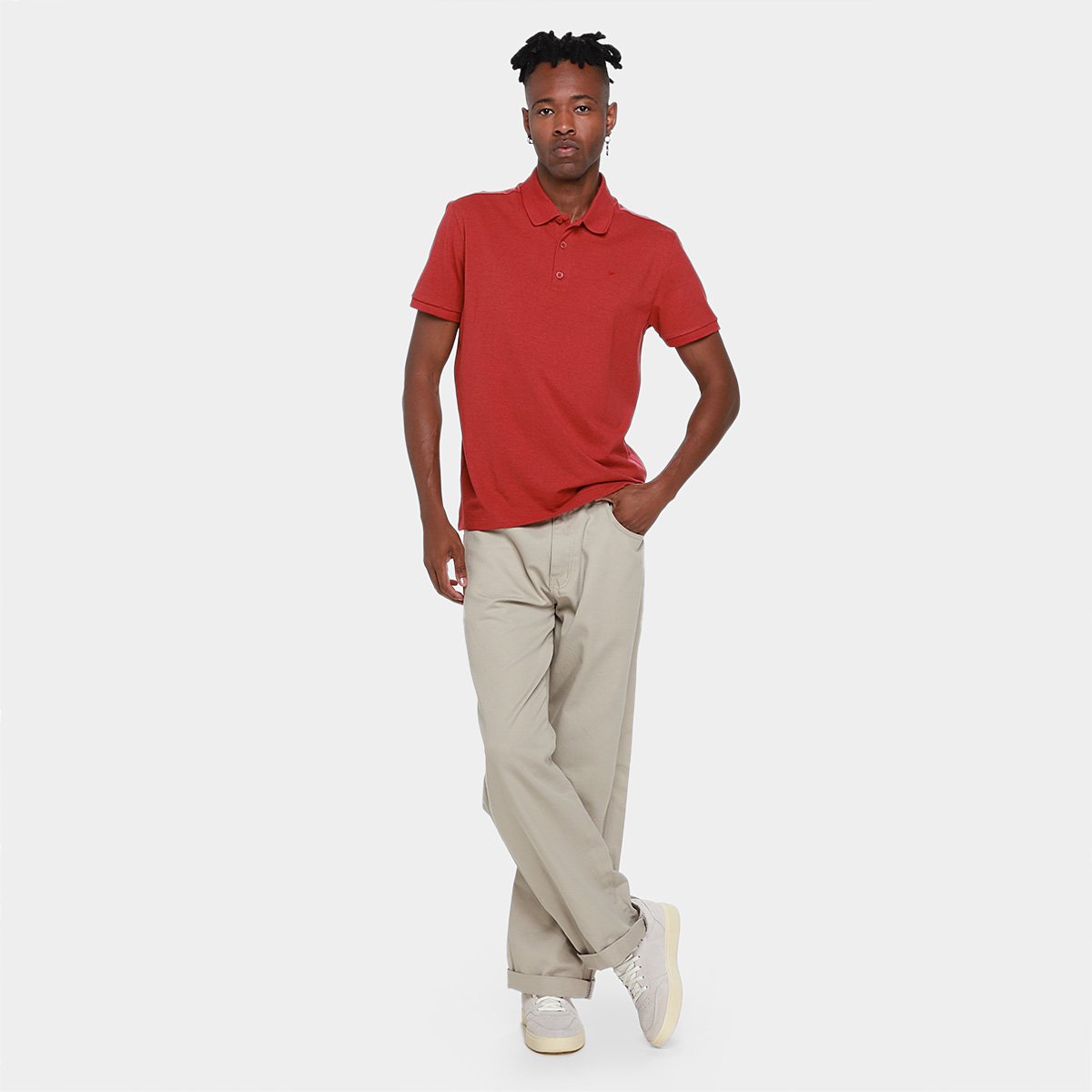 Camisa Polo Ellus Piquet Melange Easa Classic Masculina - Tam: GG - 3