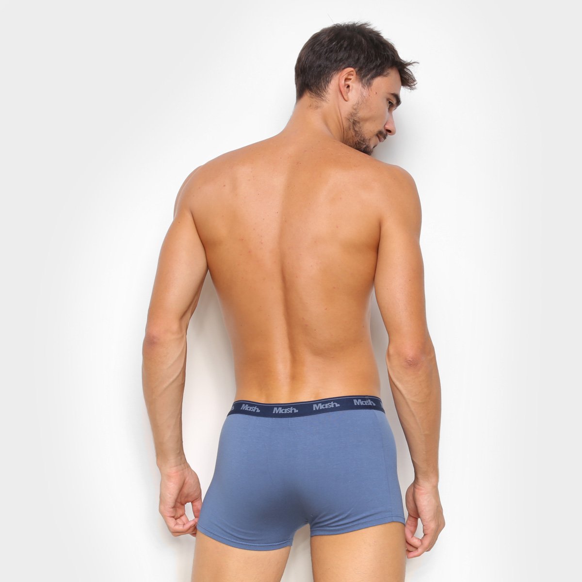 Kit Cueca Boxer Mash Masculina 10 Peças - Tam: P - 2