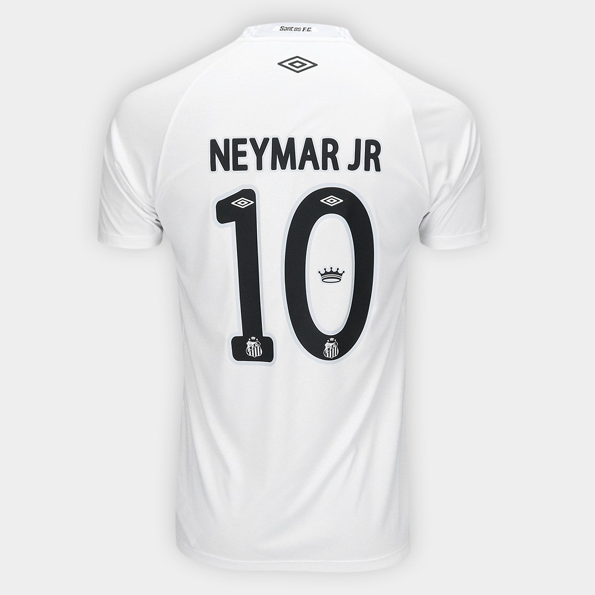 Camisa Santos I 25/26 Neymar N° 10 Torcedor Umbro Masculina