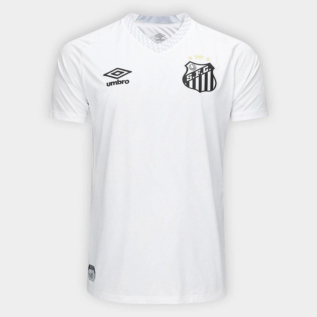 Camisa Santos I 25/26 Neymar N° 10 Torcedor Umbro Masculina - Tam: M - 1