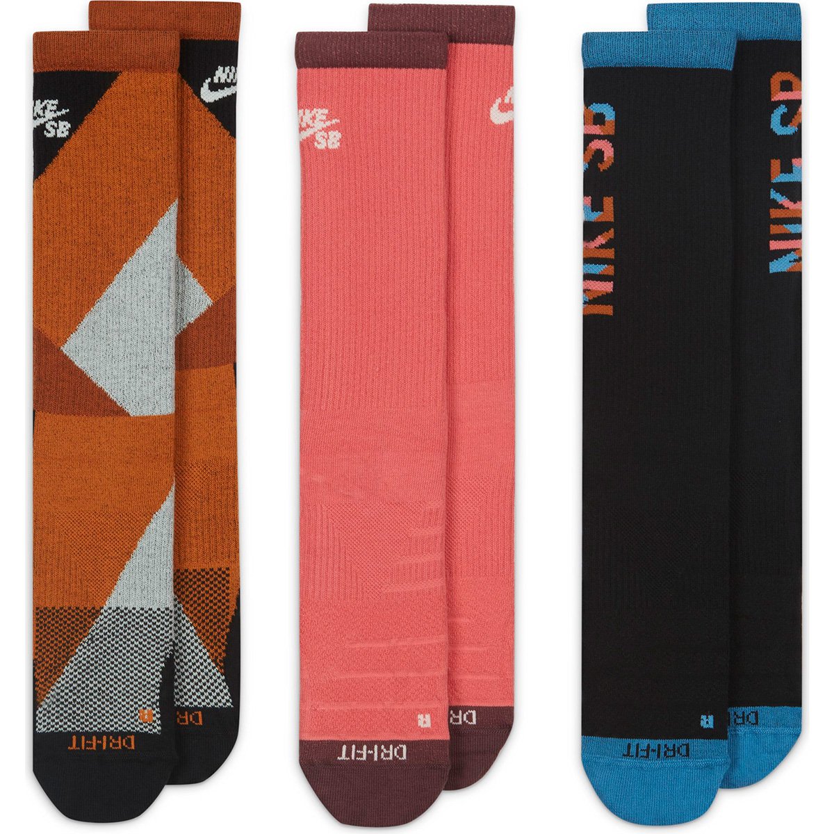 Meia Nike SB Everyday Max Lightweight c/ 3 Peças