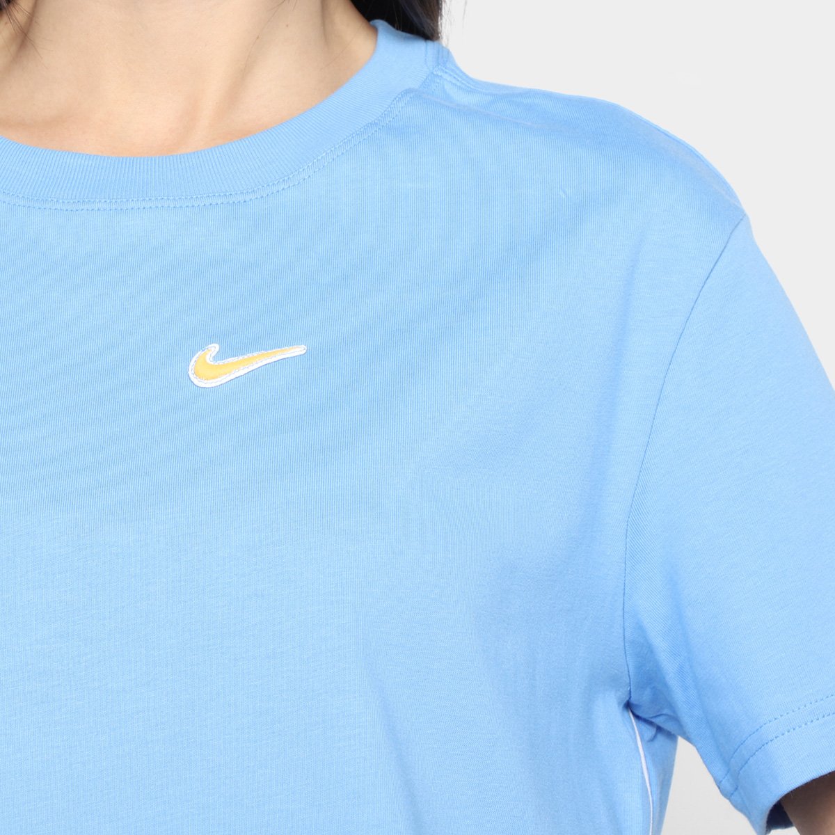 Camiseta Cropped Nike Sportswear Feminina - Tam: GG - 2