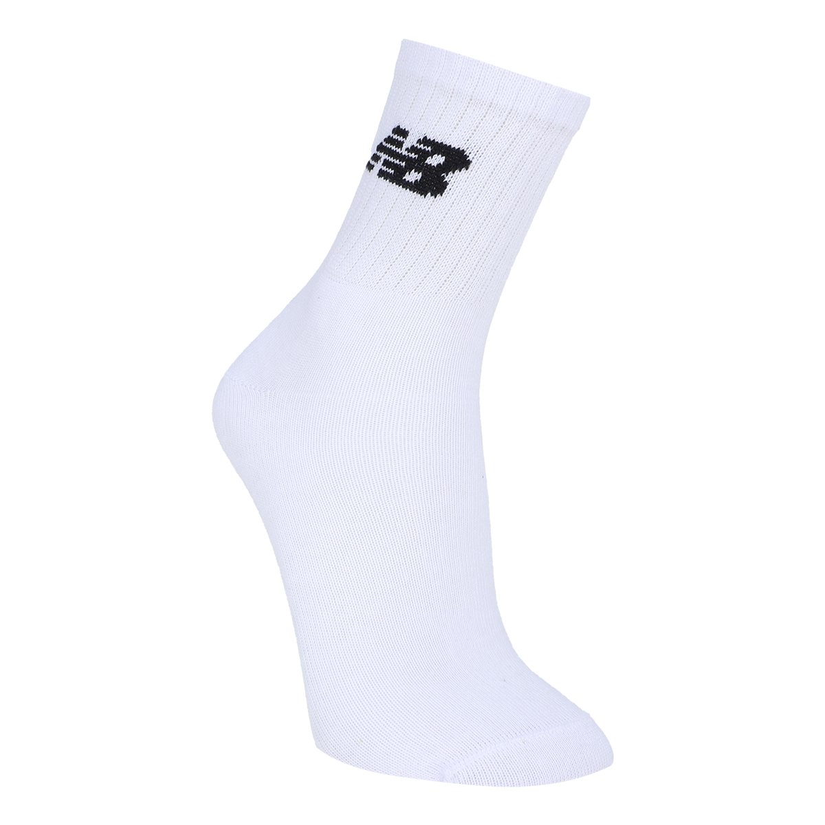 Kit Meia New Balance Cano longo c/ 3 Pares Feminina - Tam: 35/38 - 1