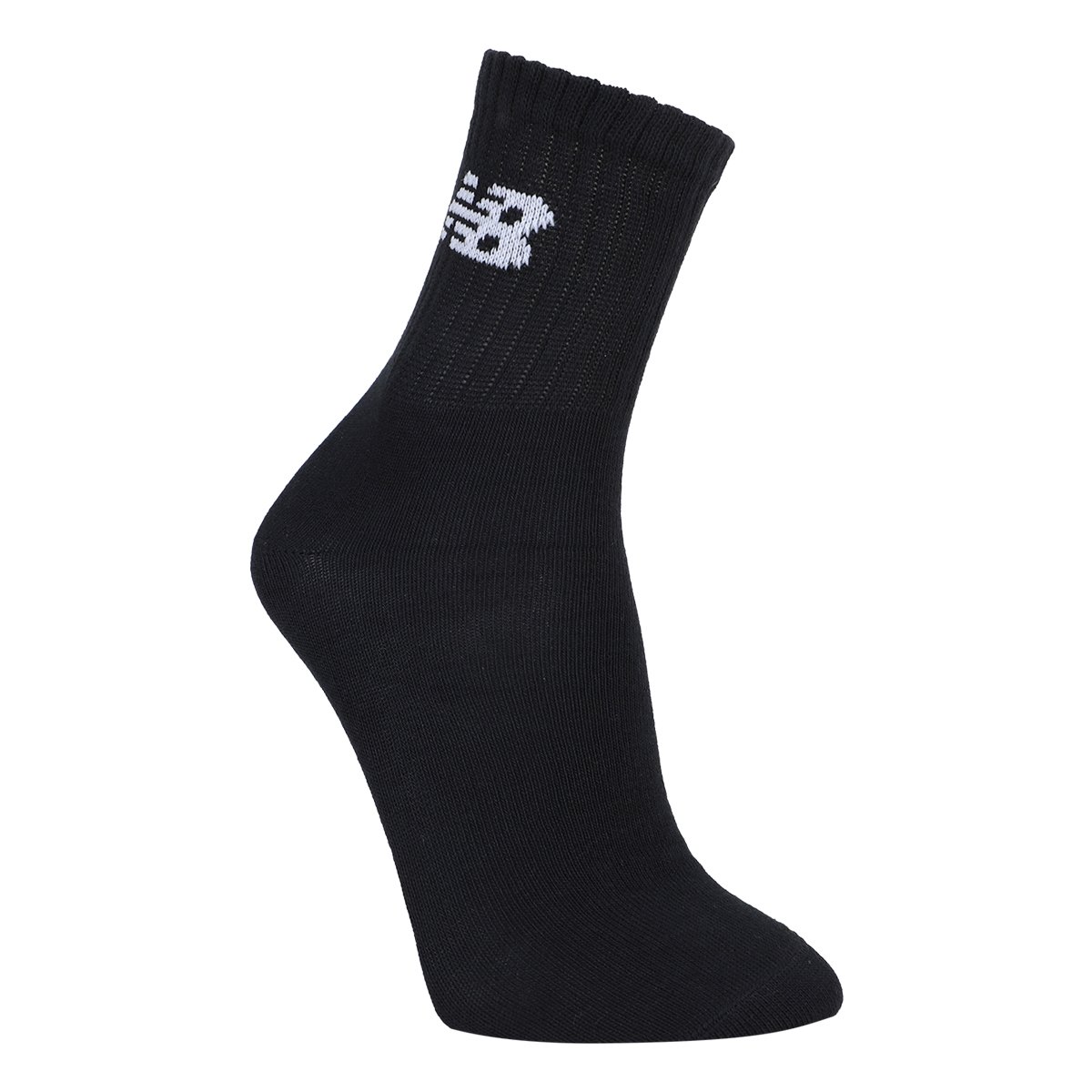 Kit Meia New Balance Cano longo c/ 3 Pares Feminina - Tam: 35/38 - 2