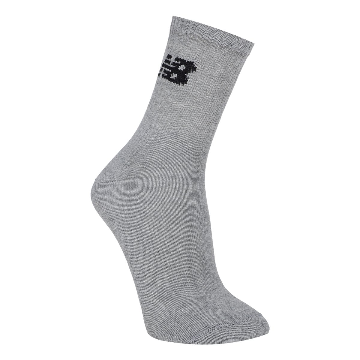 Kit Meia New Balance Cano longo c/ 3 Pares Feminina - Tam: 35/38 - 3
