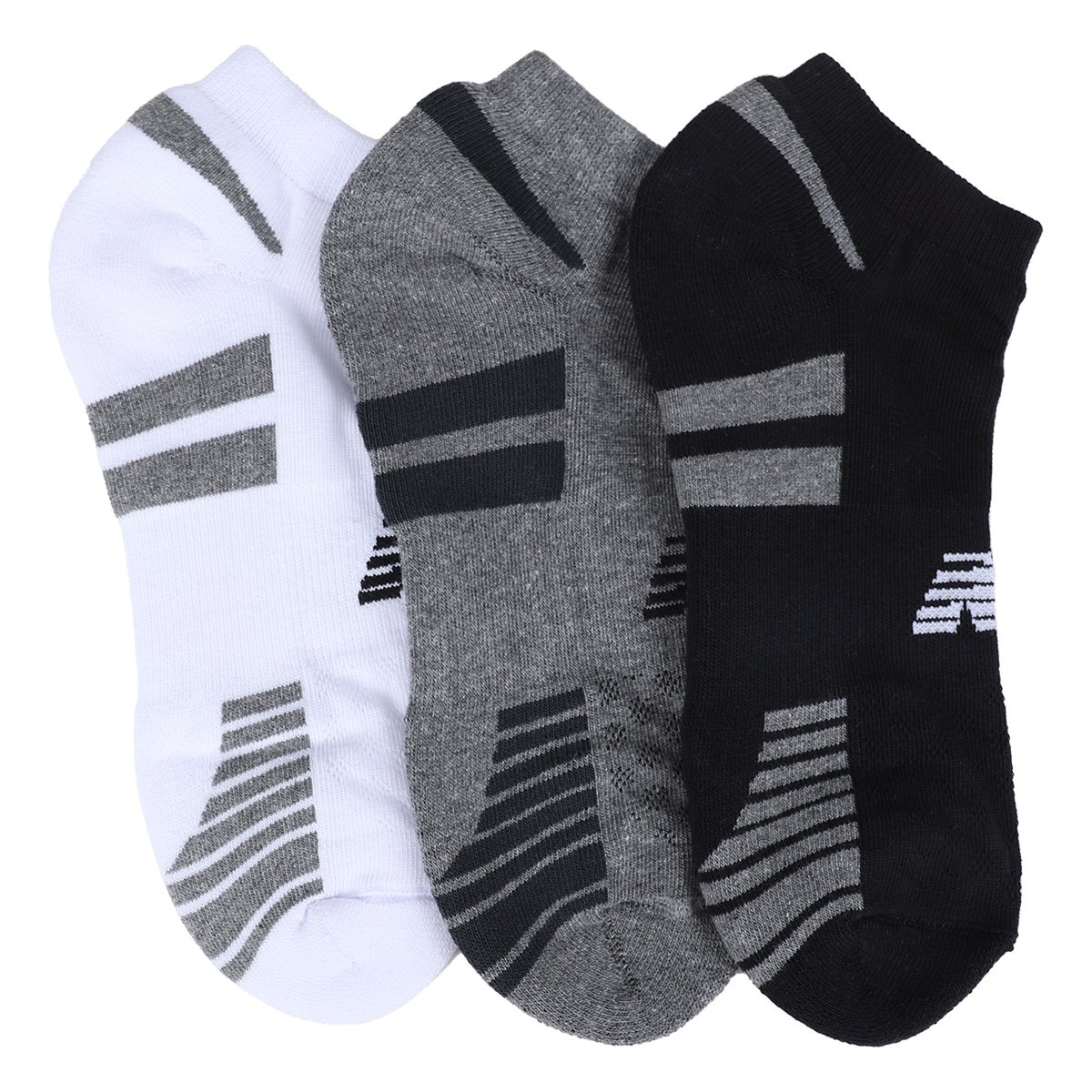 Kit Meia New Balance c/ 3 Pares Feminina - Tam: 34/38 - 4