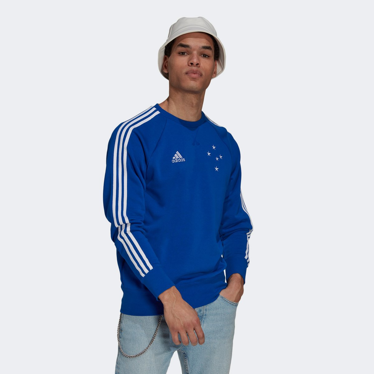 Moletom Cruzeiro Adidas Masculino