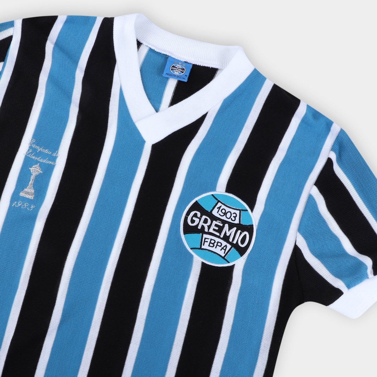 Camisa Grêmio Retrô Libertadores Nº 7 Masculina - Tam: P - 3
