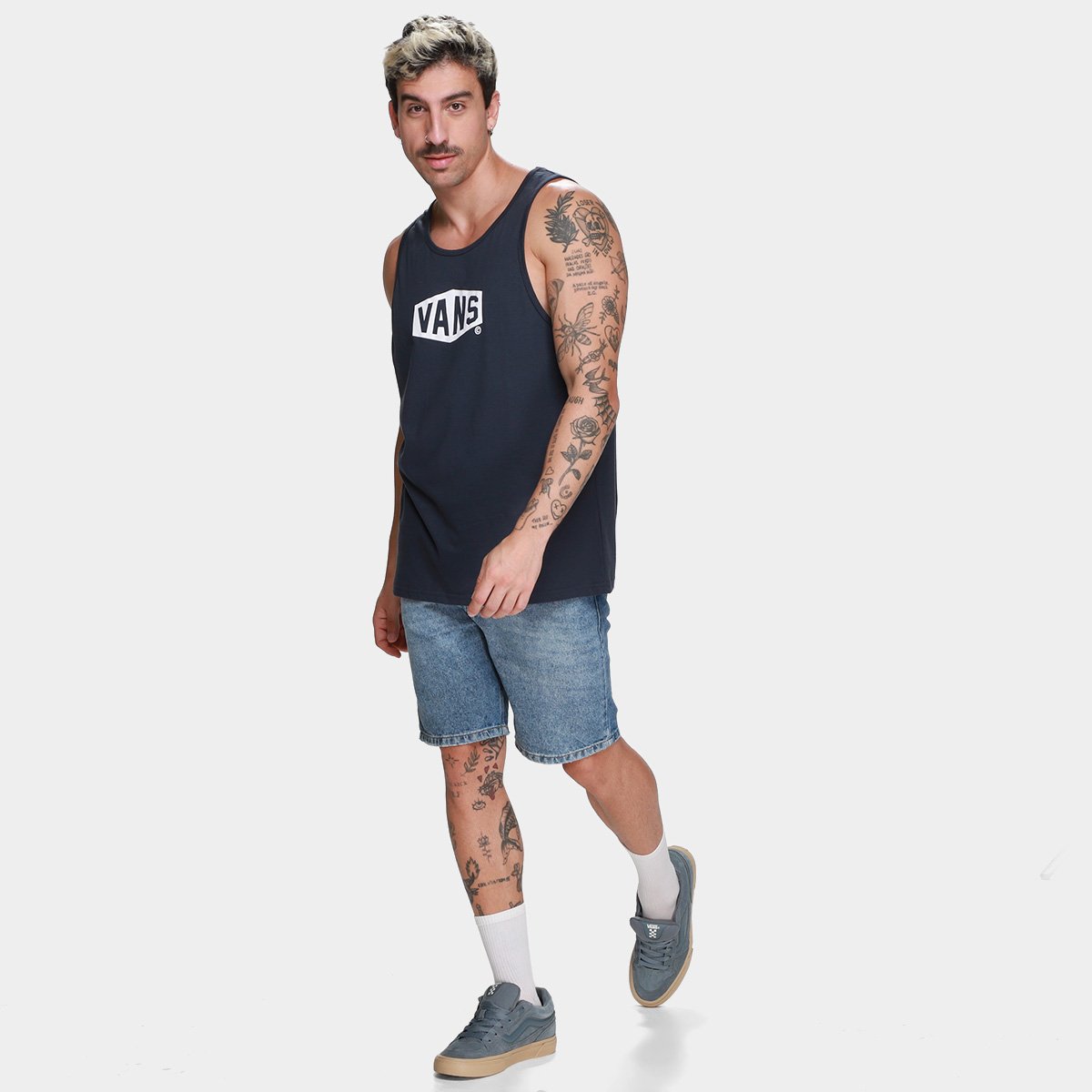 Regata Vans Hex Masculina - Tam: P - 3