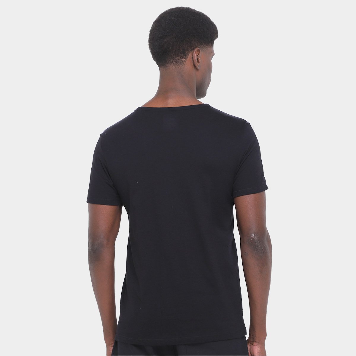 Kit Camiseta Hering C/ 5 Peças Masculina - Tam: M - 2
