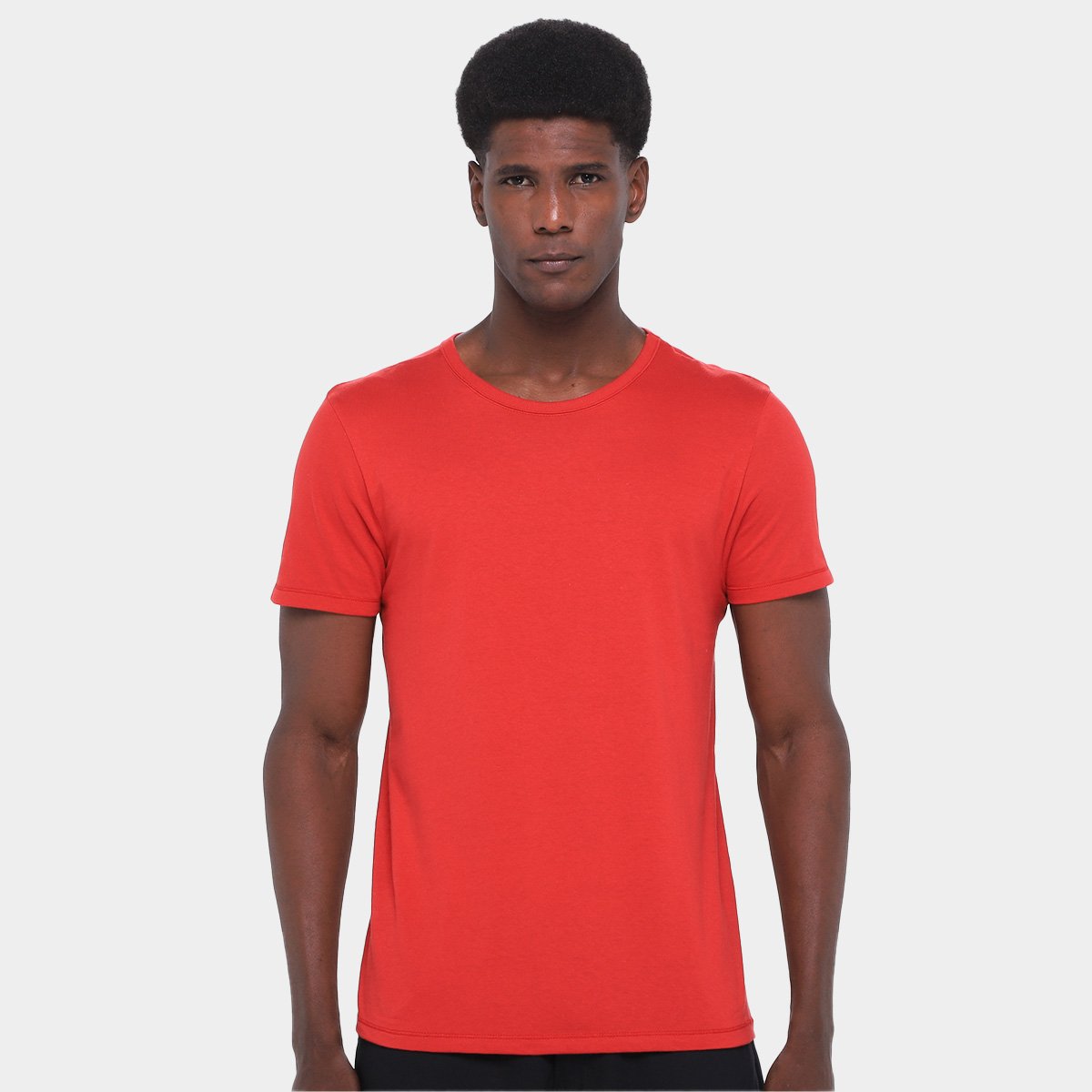 Kit Camiseta Hering C/ 5 Peças Masculina - Tam: M - 5