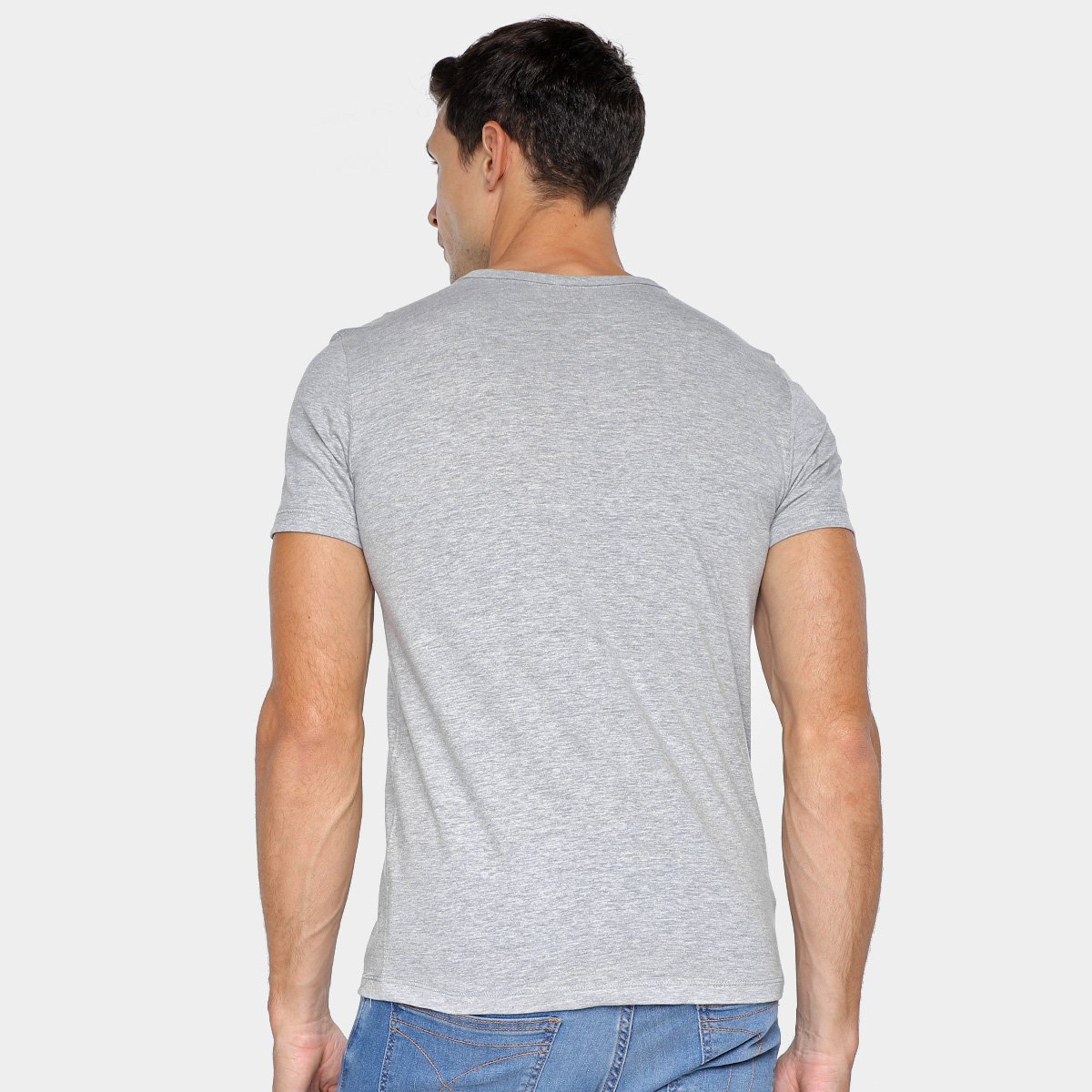 Kit Camisetas Hering Slim Básicas 2 Peças Masculino - Tam: P - 2