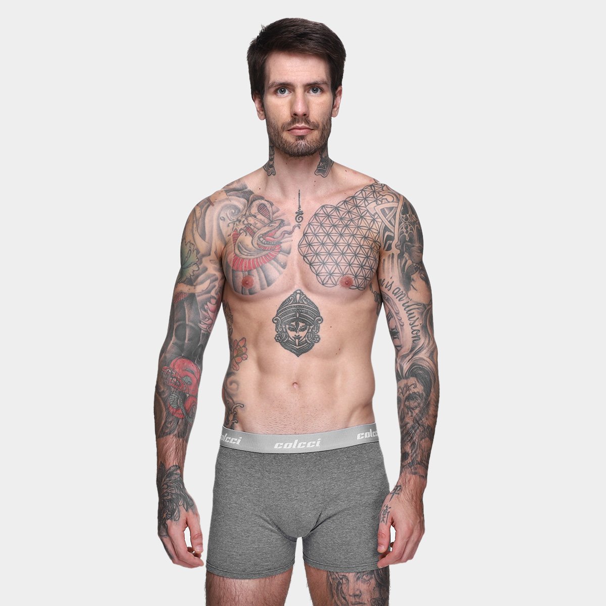 Kit de Cuecas Boxer Colcci C/2 - Tam: G - 1