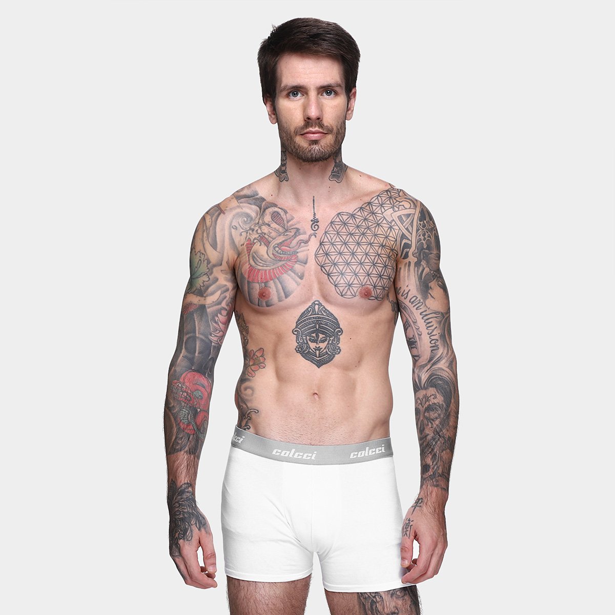 Kit de Cuecas Boxer Colcci C/2 - Tam: G - 3