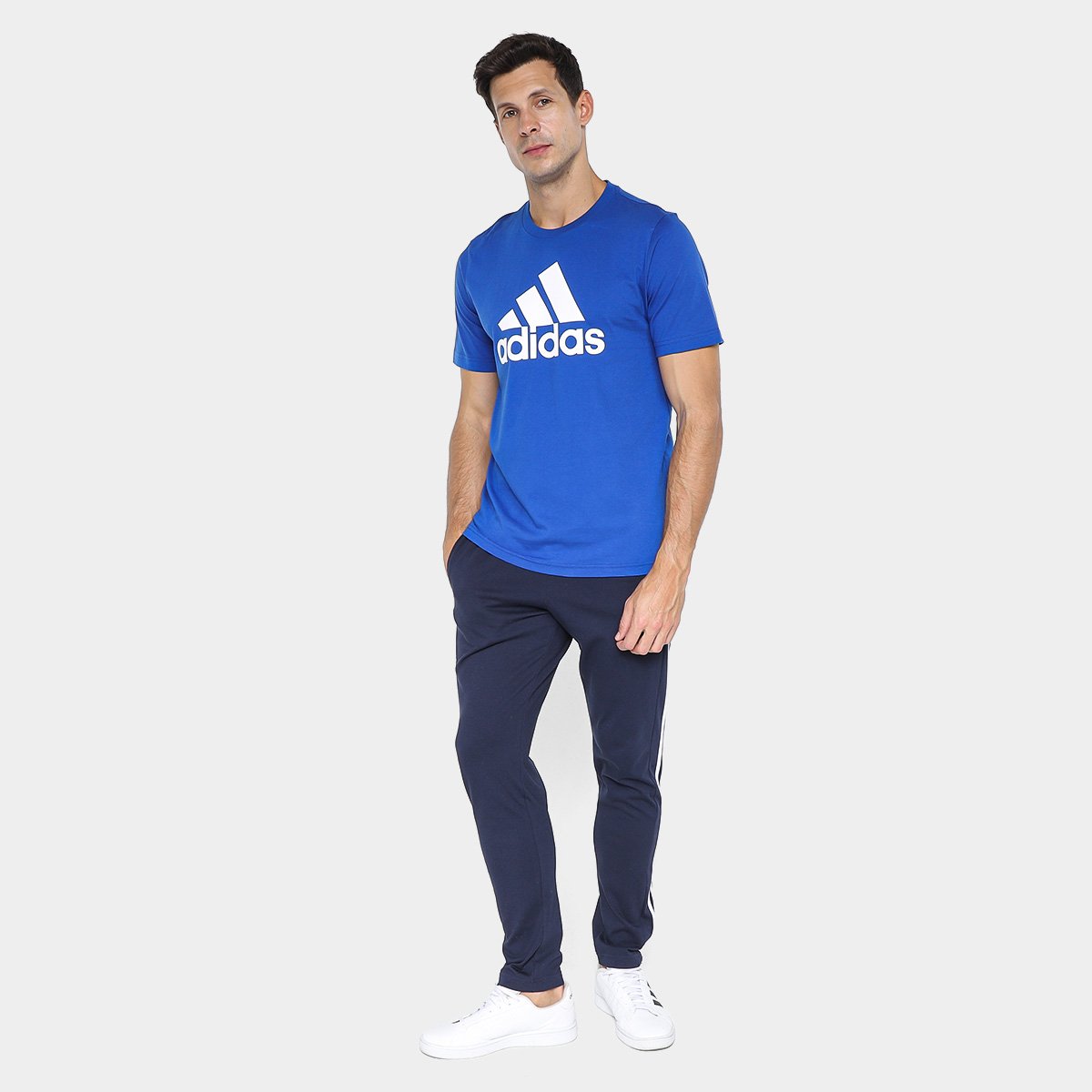 Camiseta Adidas Big Logo Masculina - Tam: P - 3