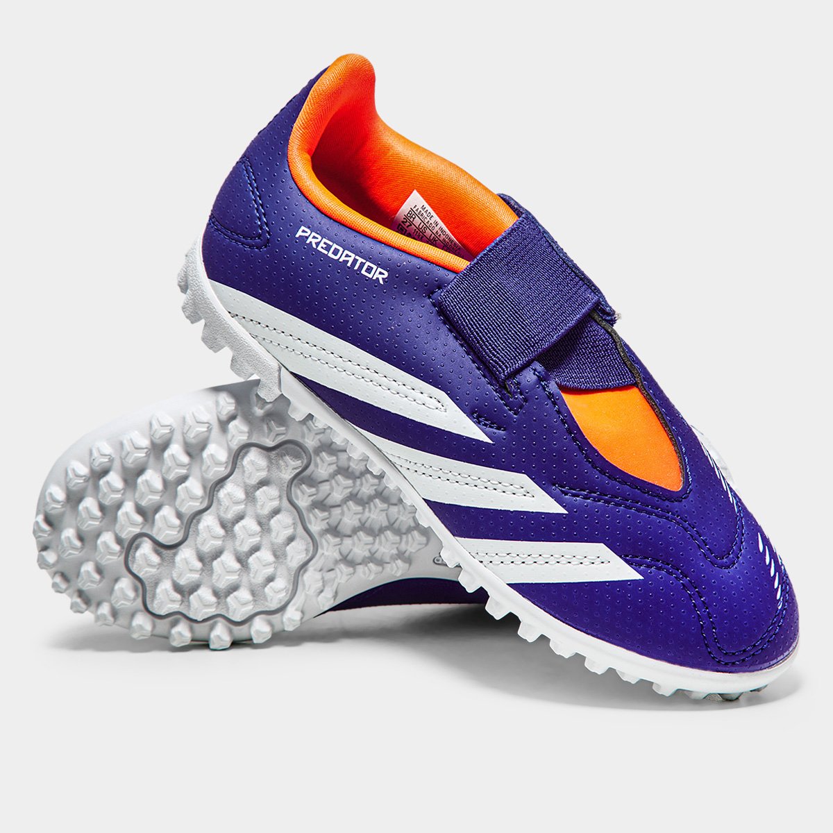 Chuteira Society Infantil Adidas Predator24 Club - Tam: 36 - 1