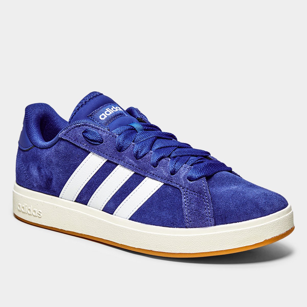 Tênis Adidas Grand Court Base Suede Masculino - Tam: 42 - 1