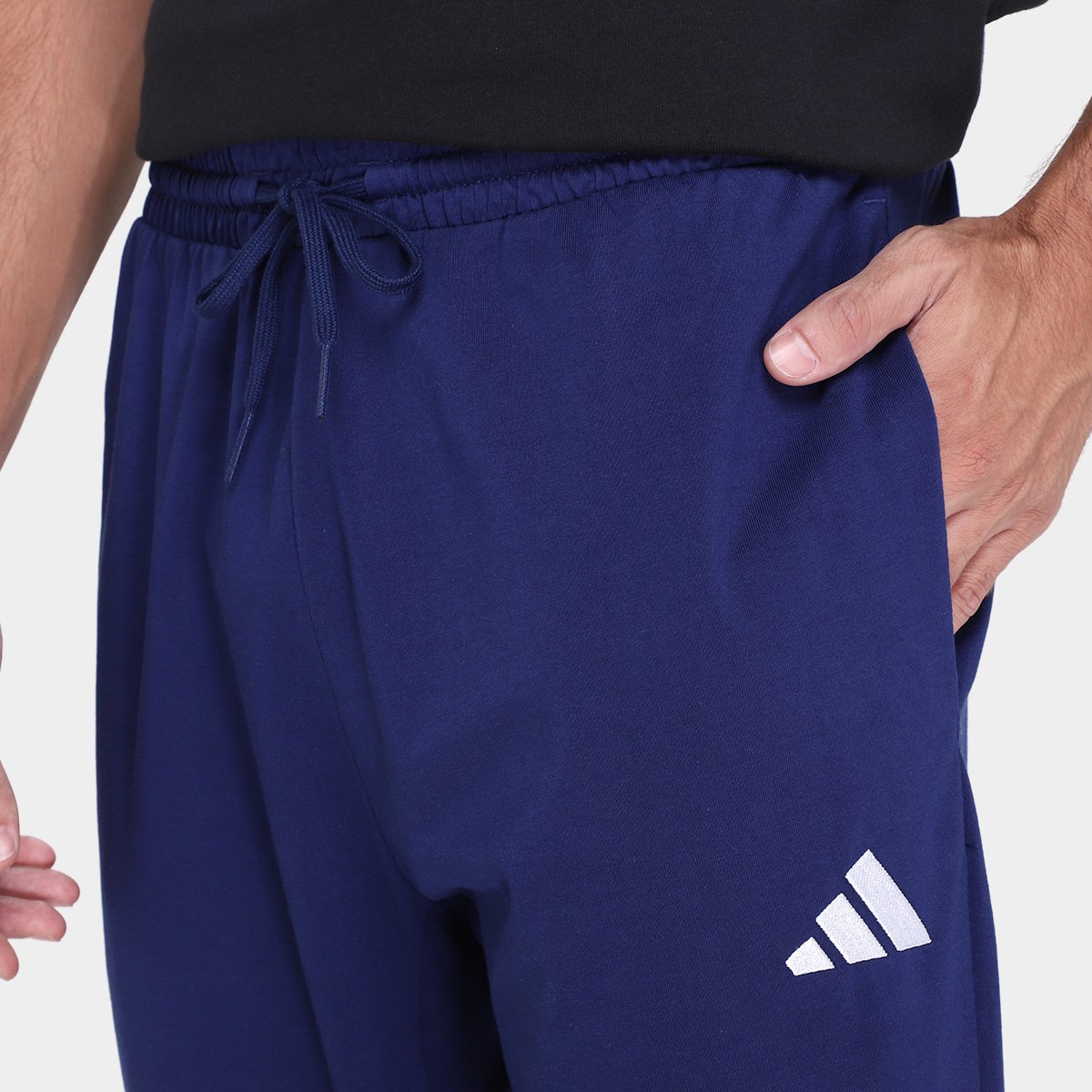Calça Adidas Logo Single Jersey Masculina - Tam: M - 2