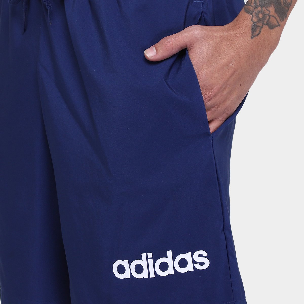 Short Adidas Chelsea Linear Logo Masculino - Tam: P - 2