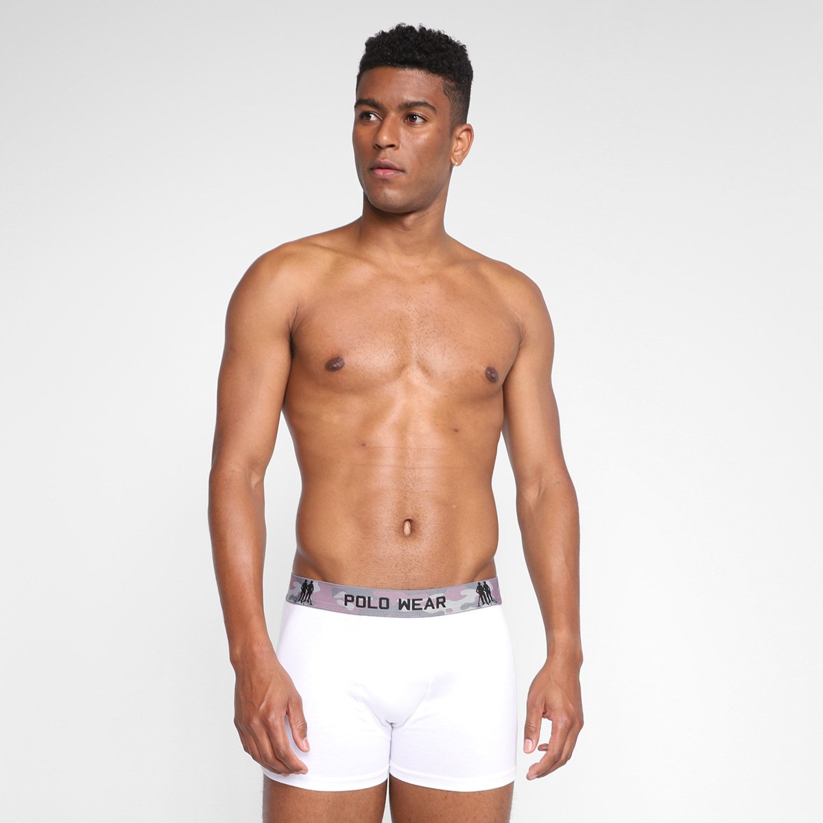 Kit Cueca Boxer Polo Wear 10 Peças - Tam: P - 3