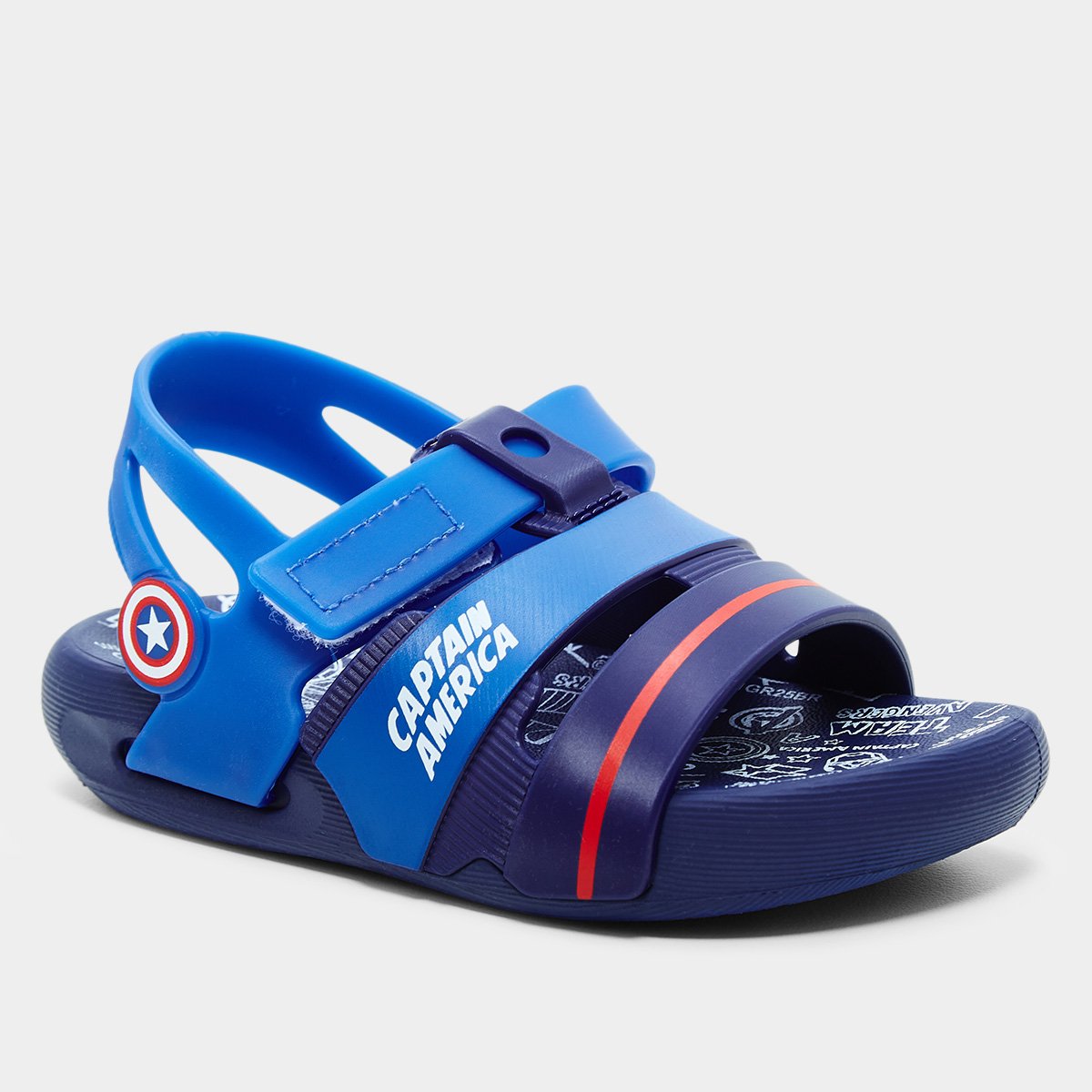 Sandália Infantil Grendene Marvel Reaction - Tam: 22 - 1