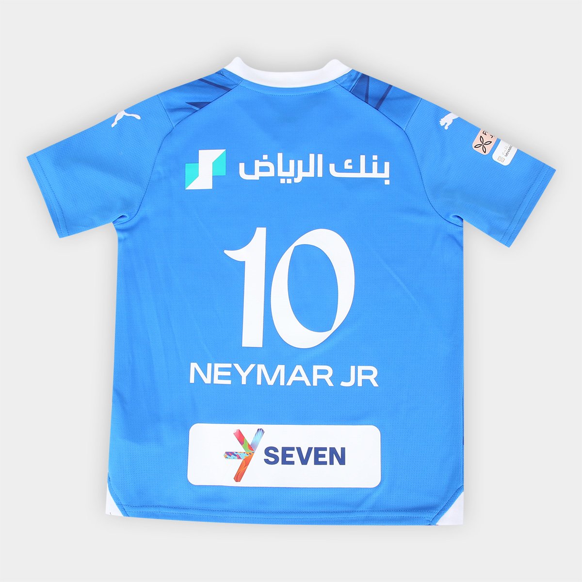 Camisa Ah Hilal Home Infantil 24/25 Puma Neymar Jr 10 - Tam: 8A - 1