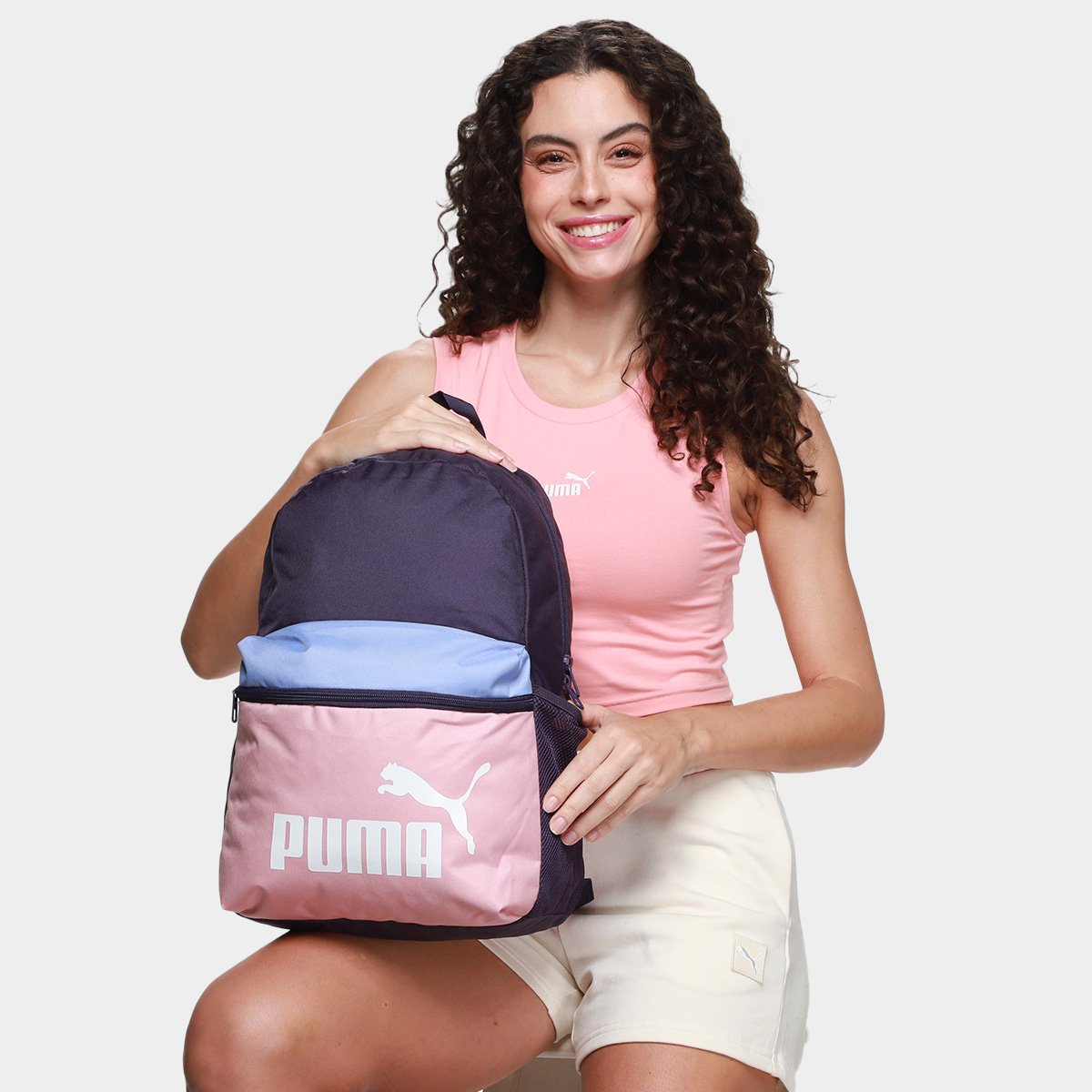 Mochila Puma Phase Color Block - 1