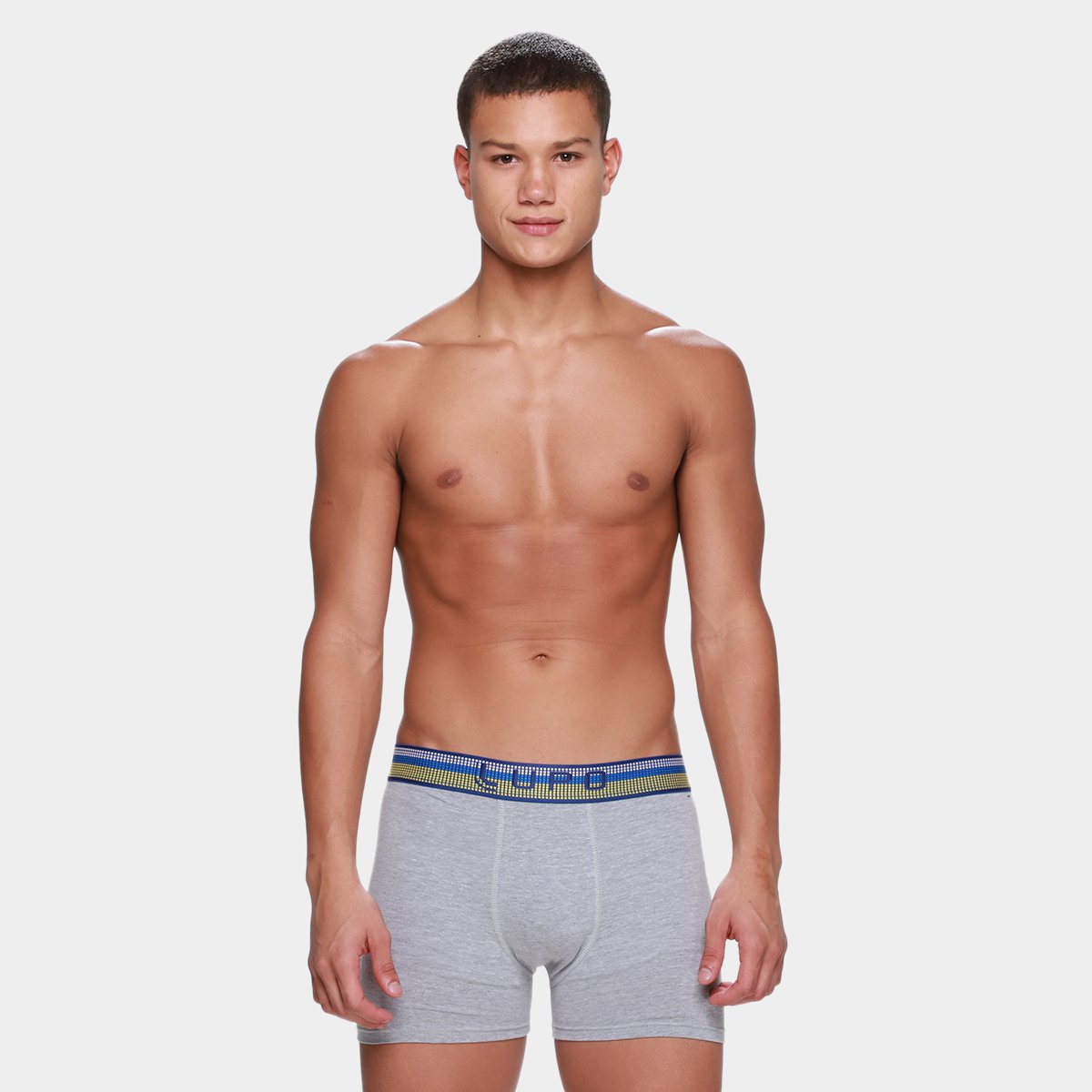 Kit Cueca Boxer Lupo Masculina - 10 Peças - Tam: P - 1