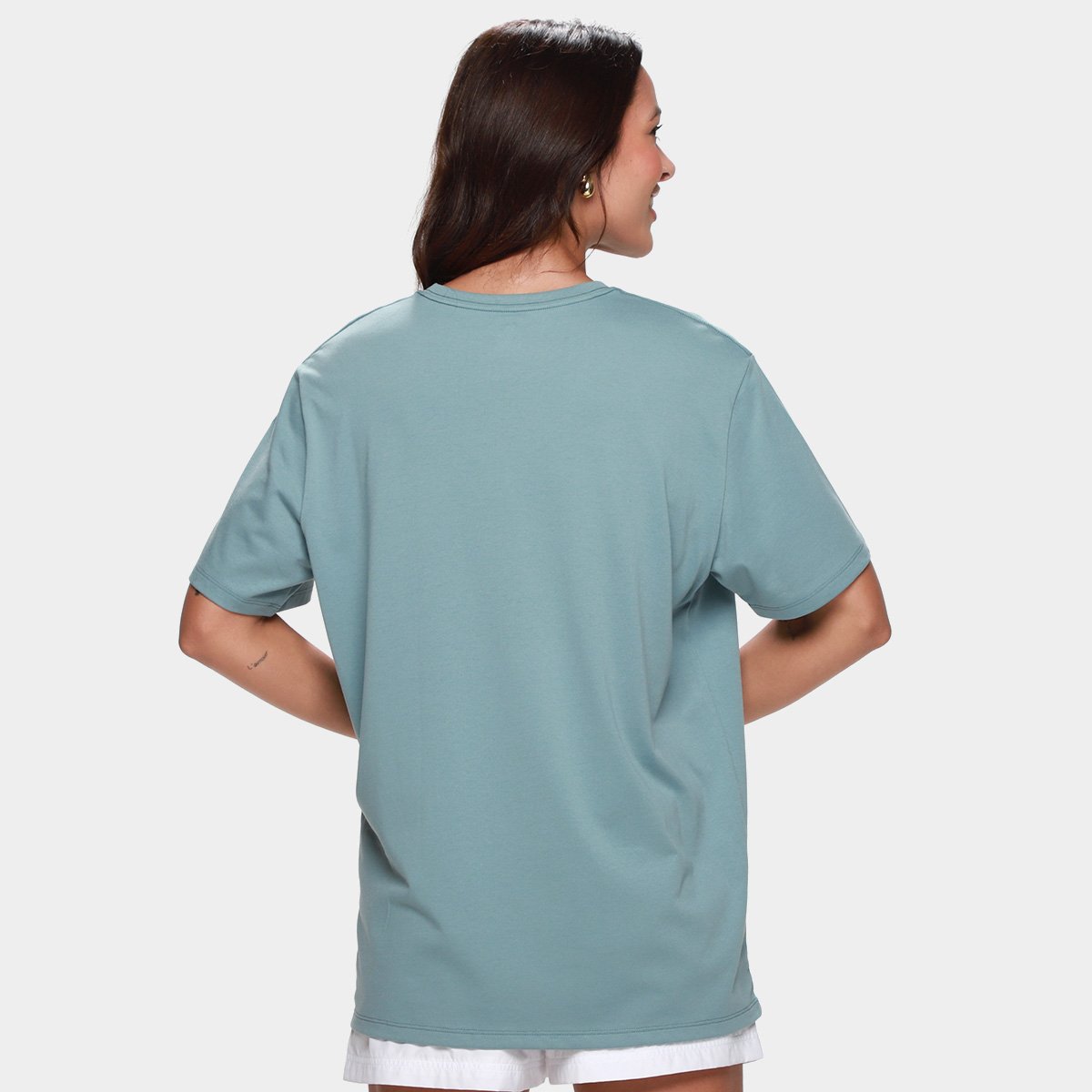 Camiseta Under Armour MC Rival OS Camp Feminina - Tam: P - 1