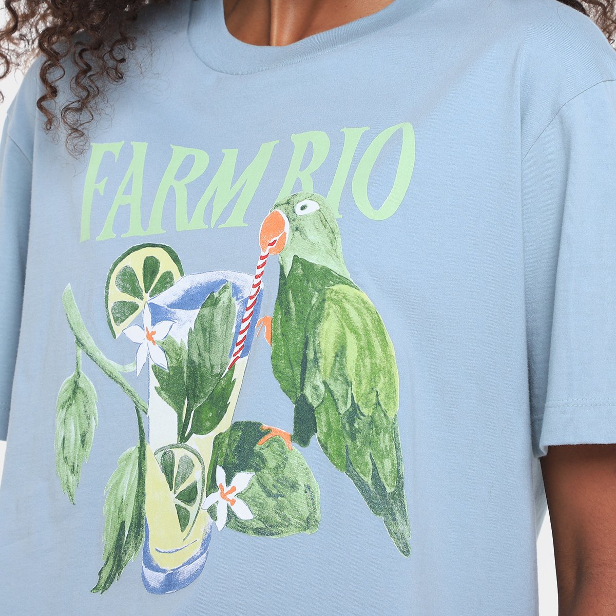 Camiseta Farm Mojito Farm Rio Feminina - Tam: P - 2