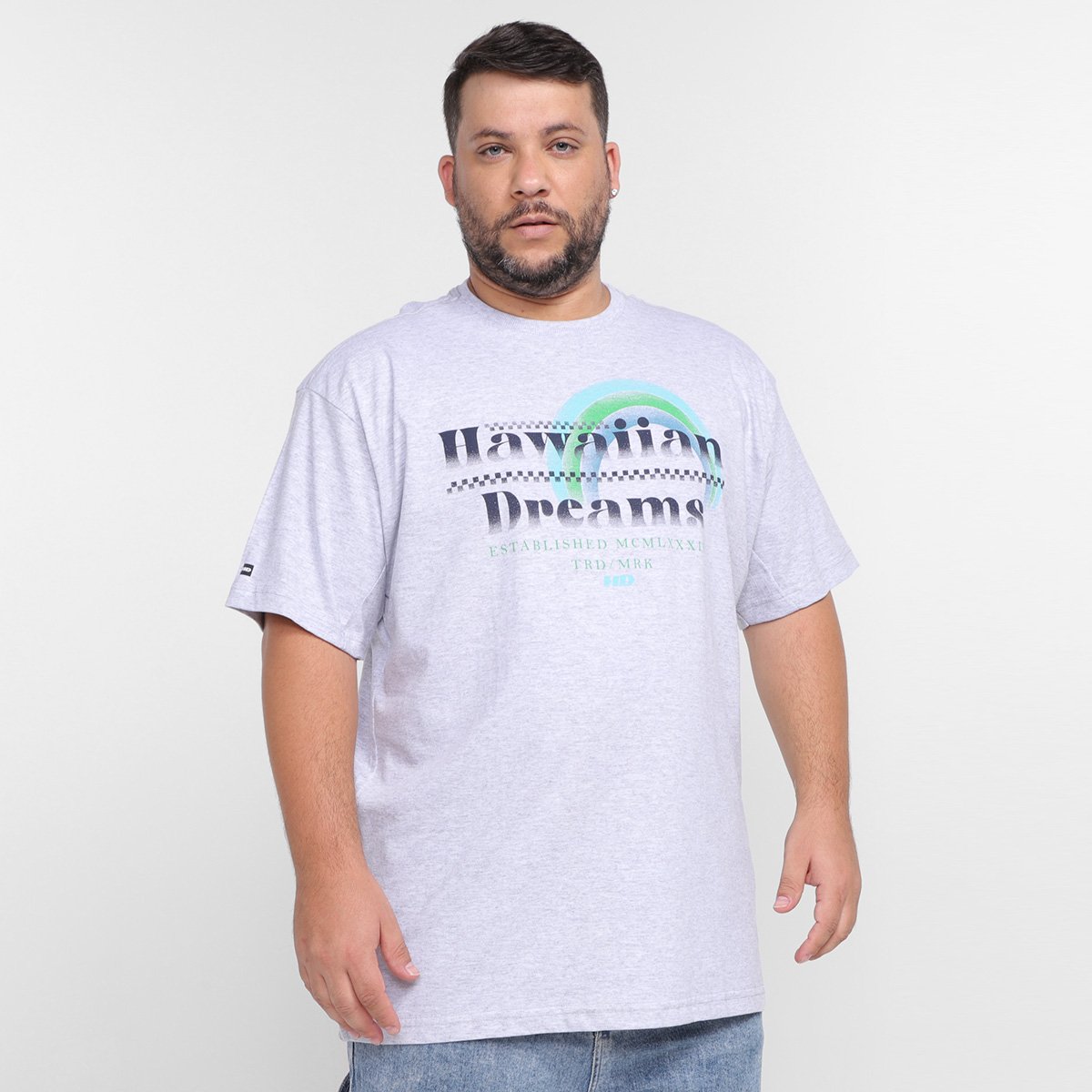 Camiseta HD Estampada Masculina