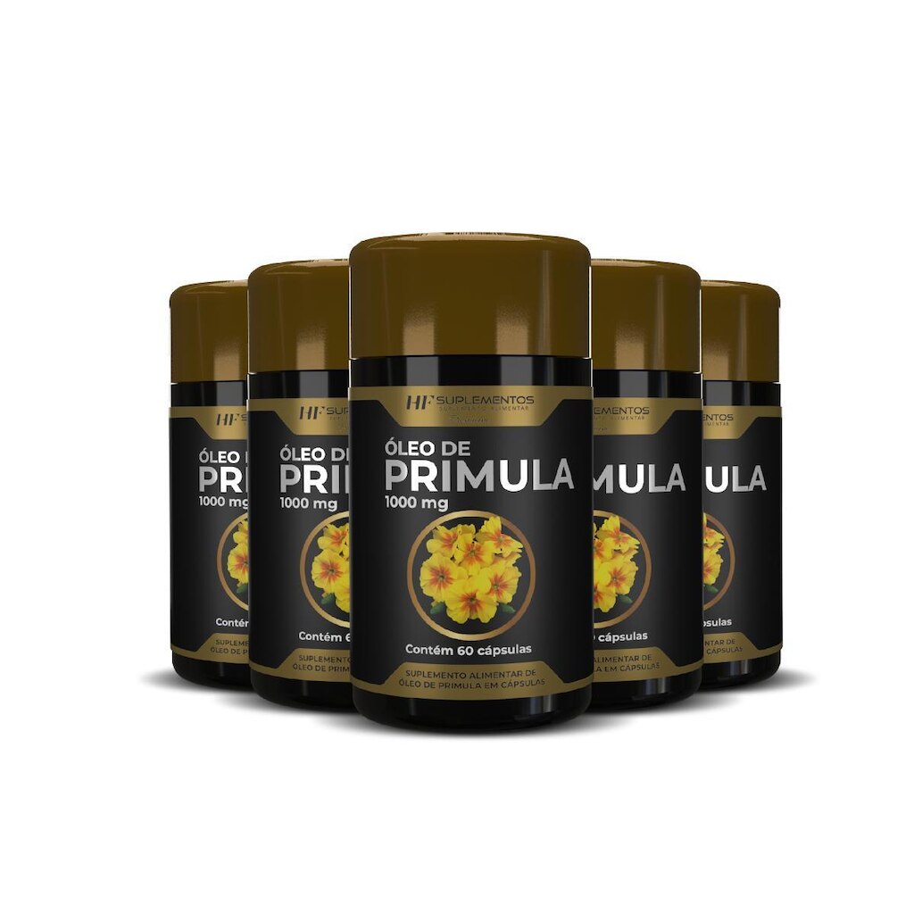 5X ÓLEO DE PRIMULA 1000MG PREMIUM 60CAPS