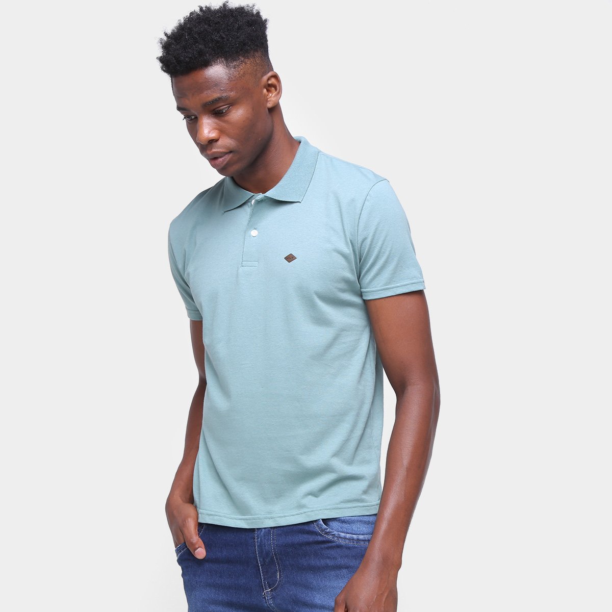 Camisa Polo Ultimato Básica Lisa Masculina
