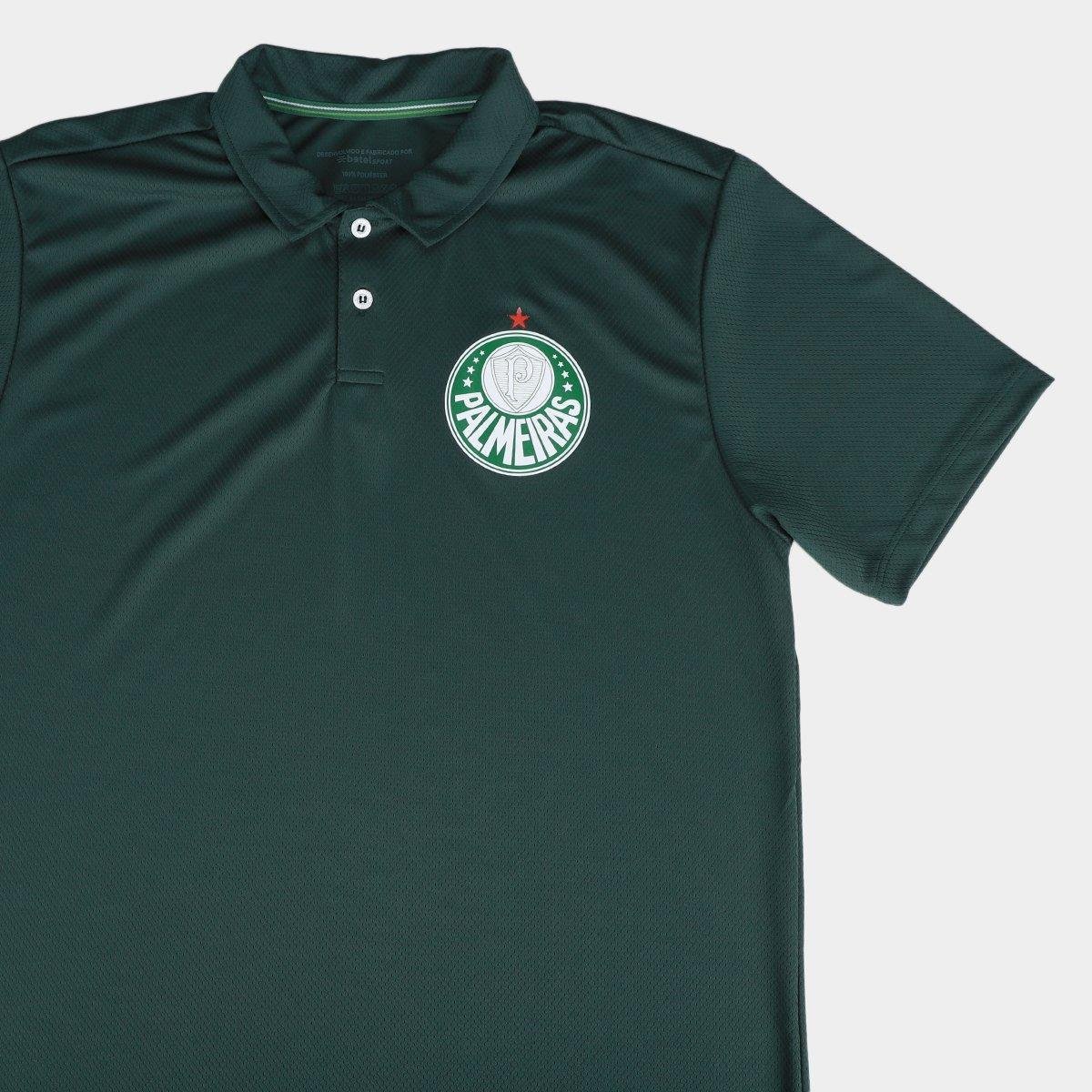 Camisa Polo Palmeiras Basic Masculina - Tam: P - 5