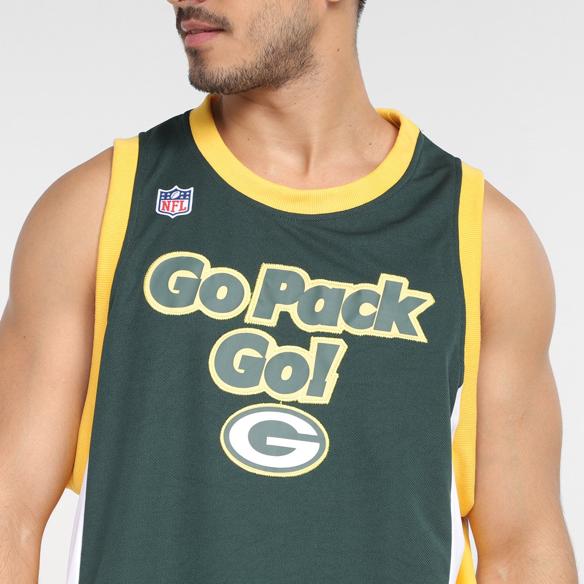 Regata NFL Green Bay Packers New Era Have Fun Phrase Masculina - Tam: M - 2