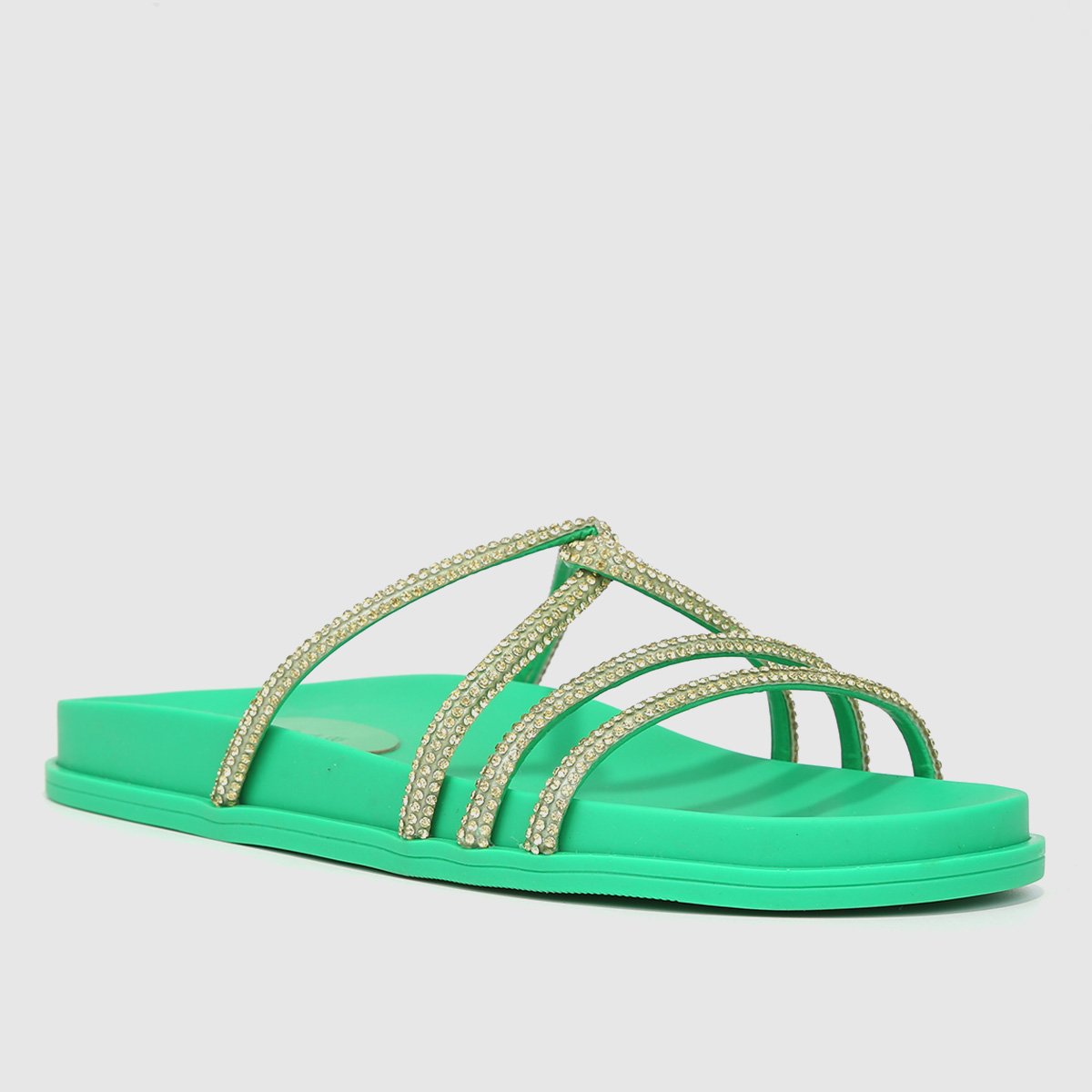 Rasteira Parabela Tiras Hotfix - Tam: 39 - 2