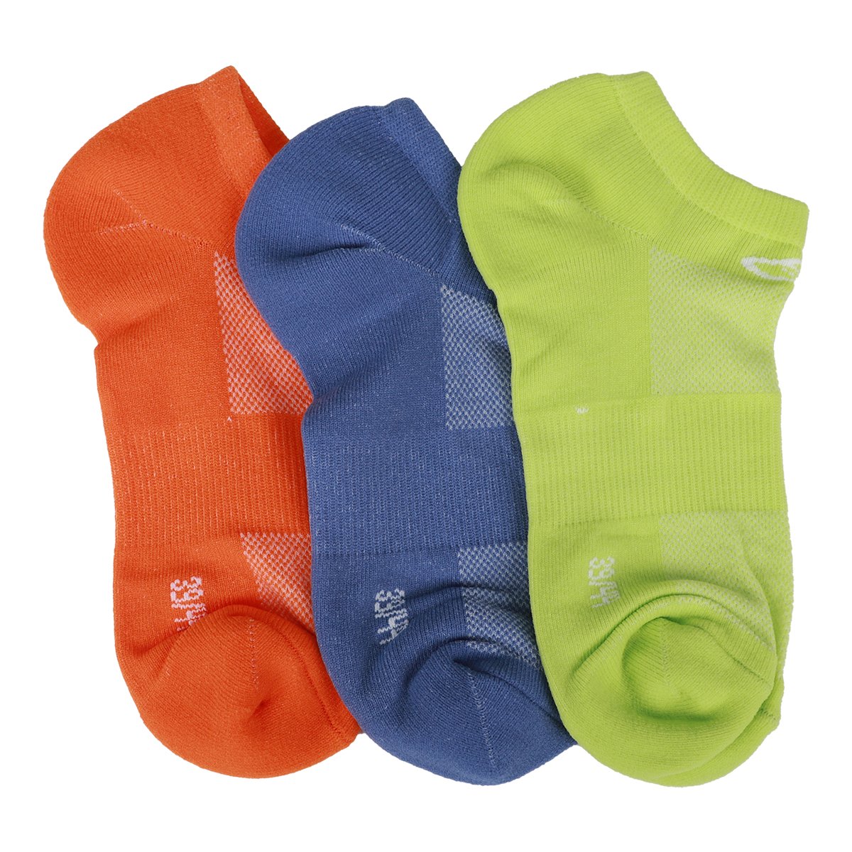 Kit Meia Olympikus Neon 3 Pares Masculino - Tam: 39/44 - 4