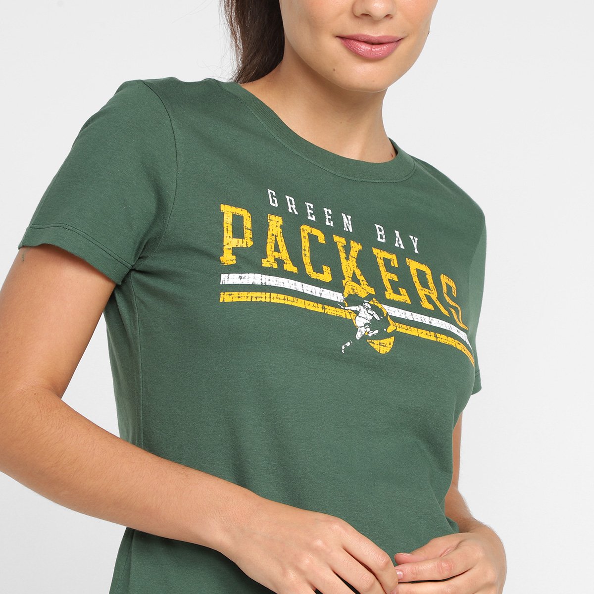 Camiseta Nike NFL Green Bay Packers Historic Feminina - Tam: EP - 2