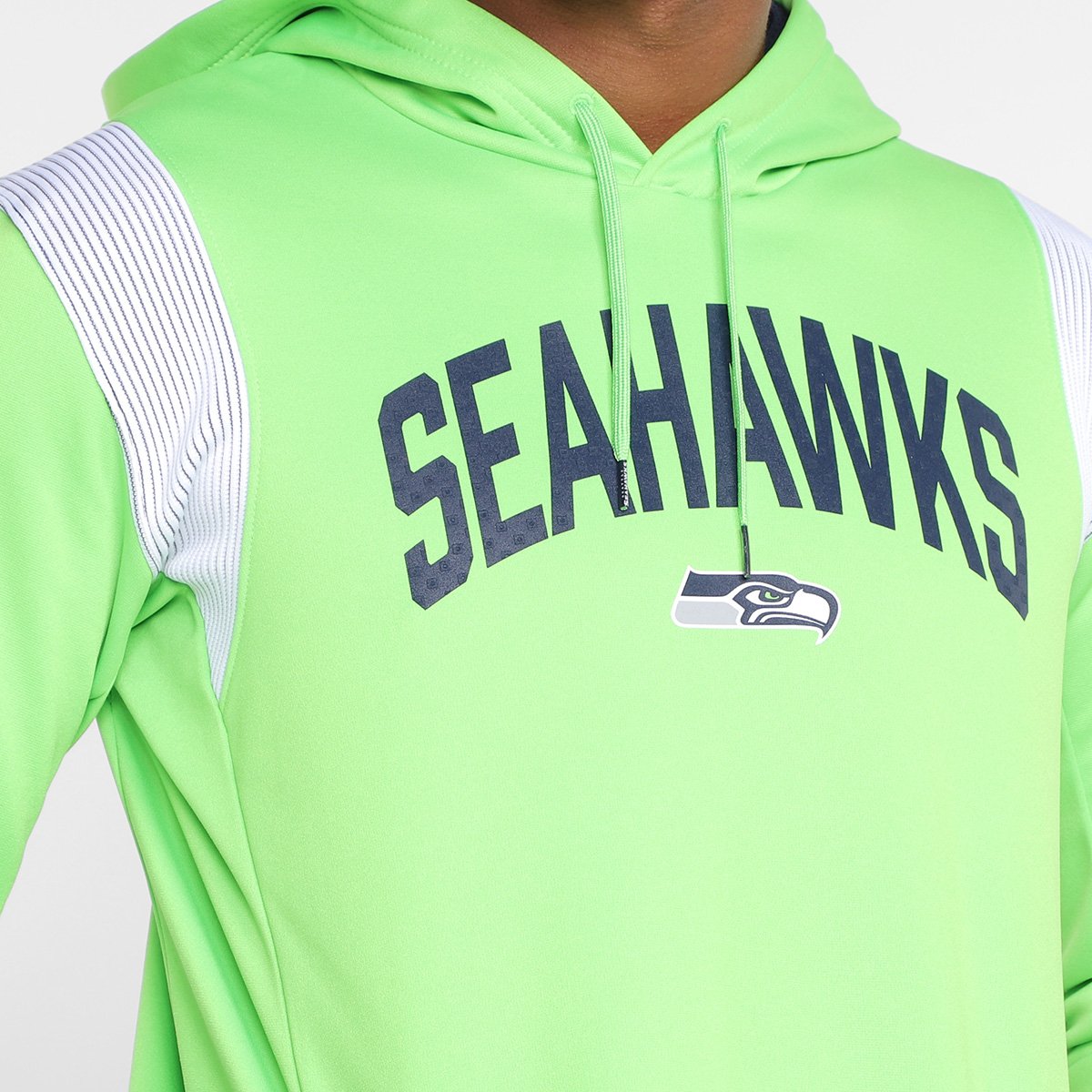 Moletom NFL Seattle Seahawks NikePullover Masculino - Tam: M - 2