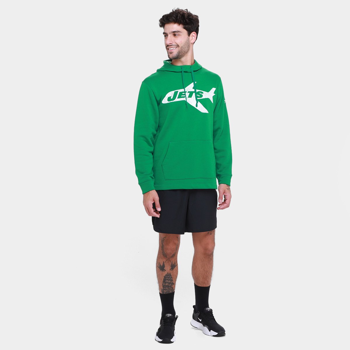 Moletom Nike NFL New York Jets C/ Capuz Masculino - Tam: P - 3
