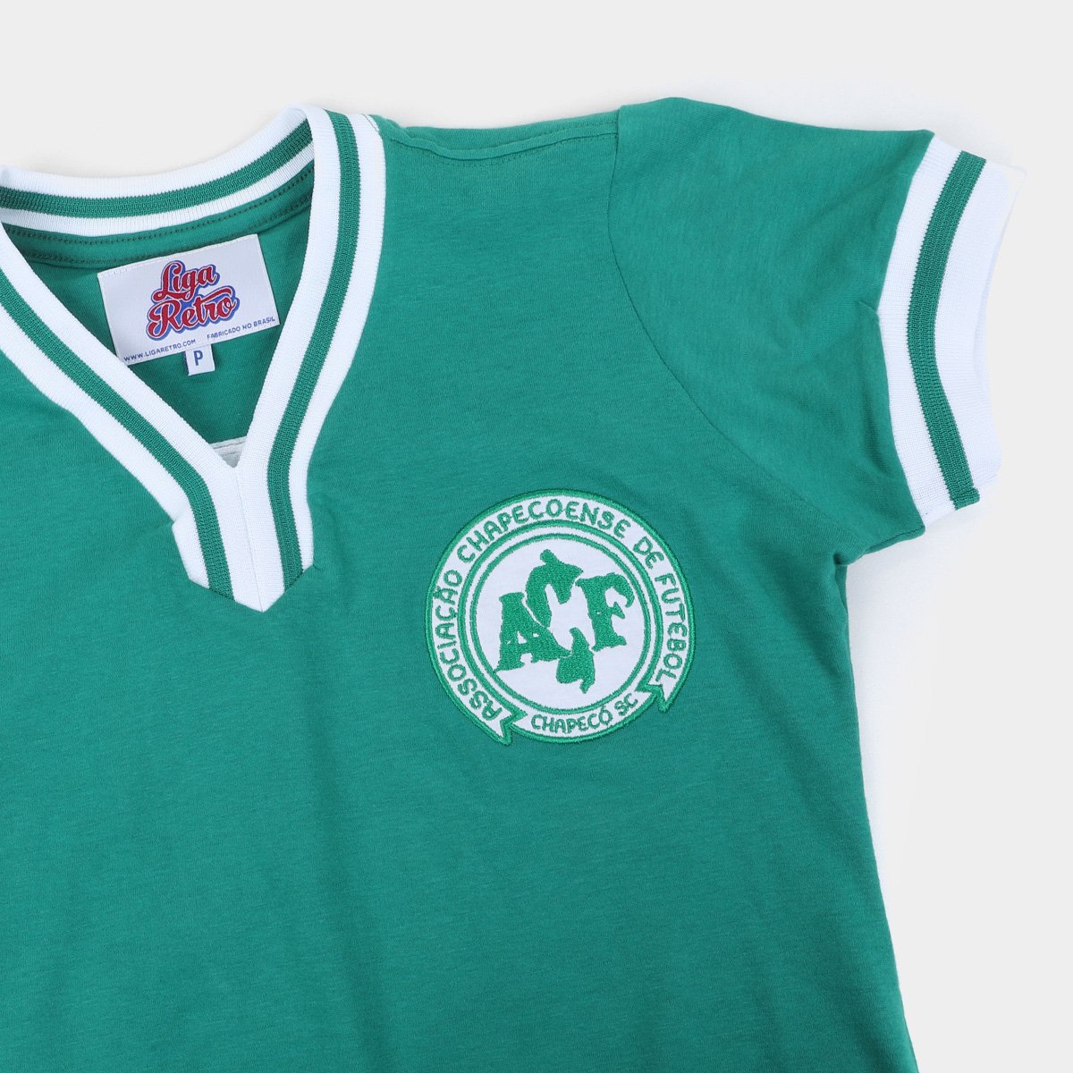 Camisa Chapecoense Retrô 1977 Feminina - Tam: P - 3