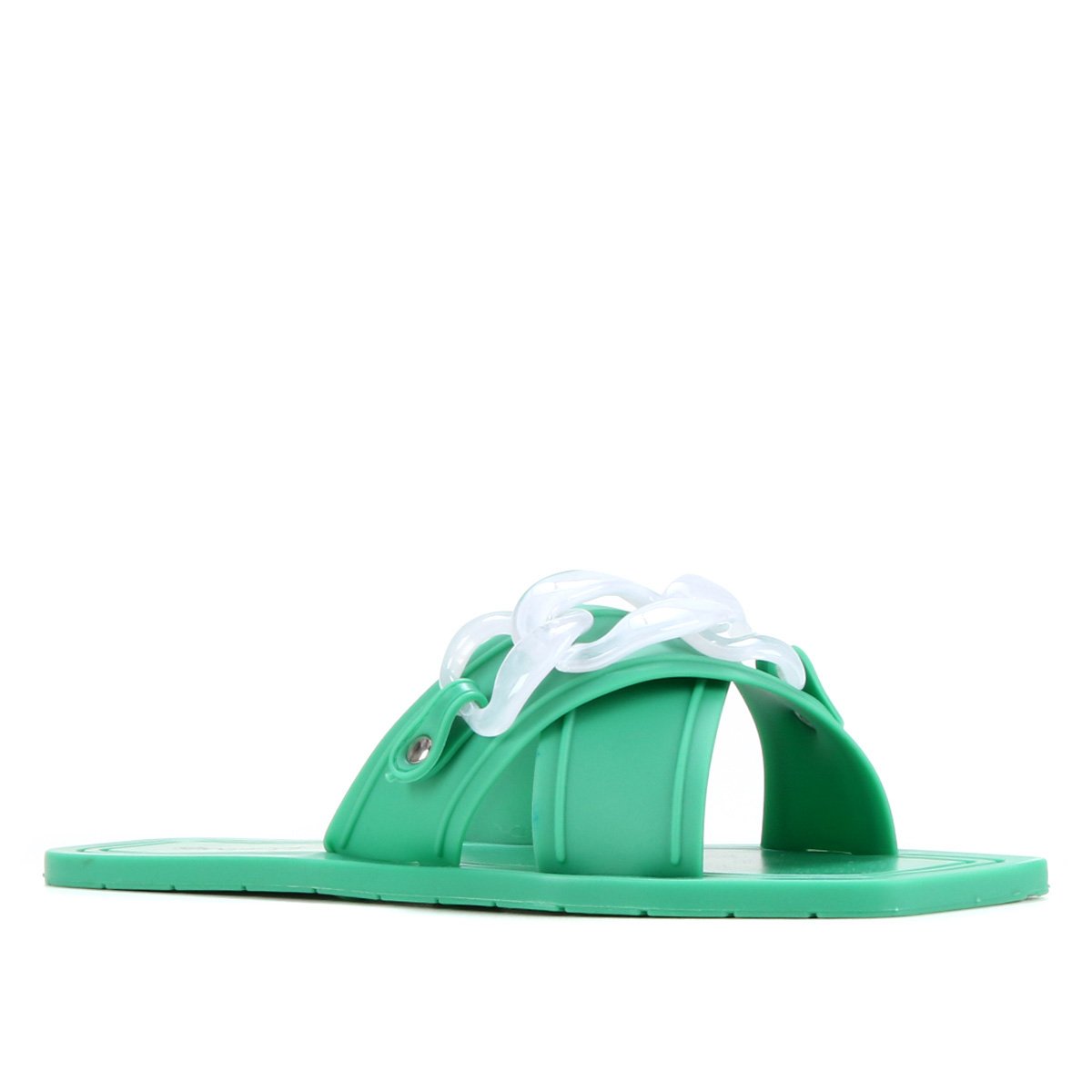 Rasteira Shoestock For You Tiras Cruzadas Corrente - Tam: 35/36 - 2