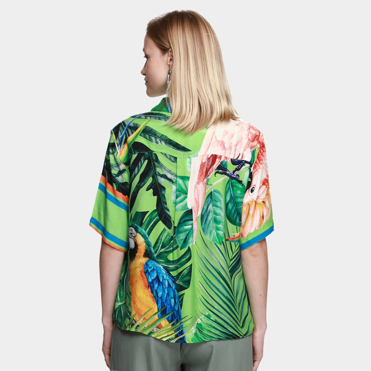 Camisa All Is Love Pássaros Feminina - Tam: G - 1