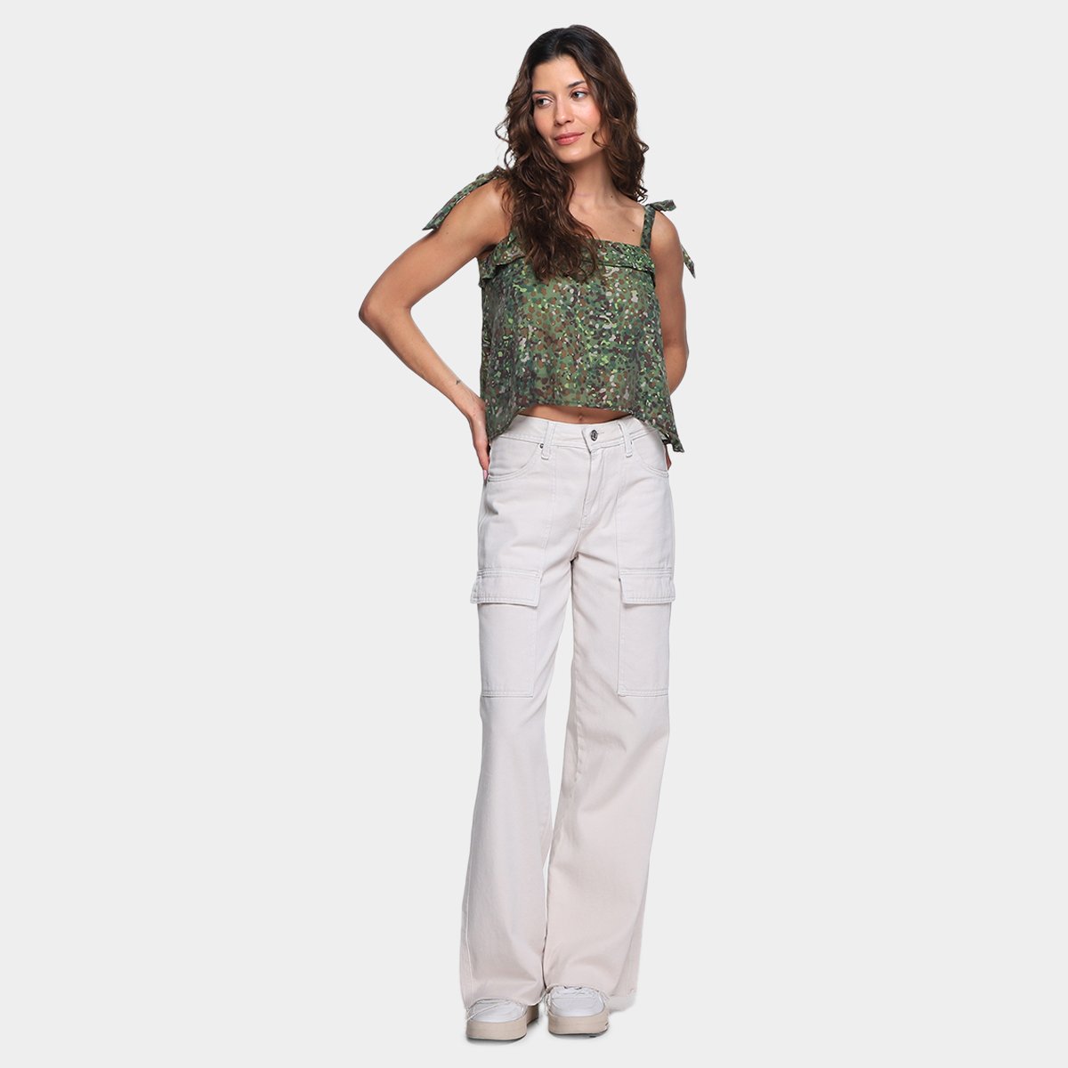 Blusa All Is Love Camuflada Feminina - Tam: P - 3