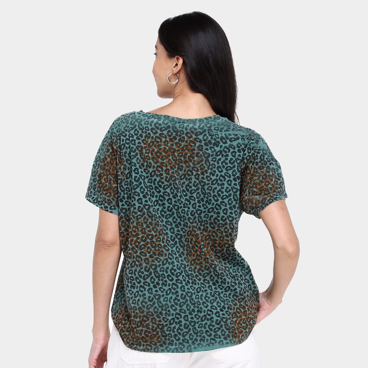 Camiseta All Is Love Animal Print Onça Feminina - Tam: M - 1