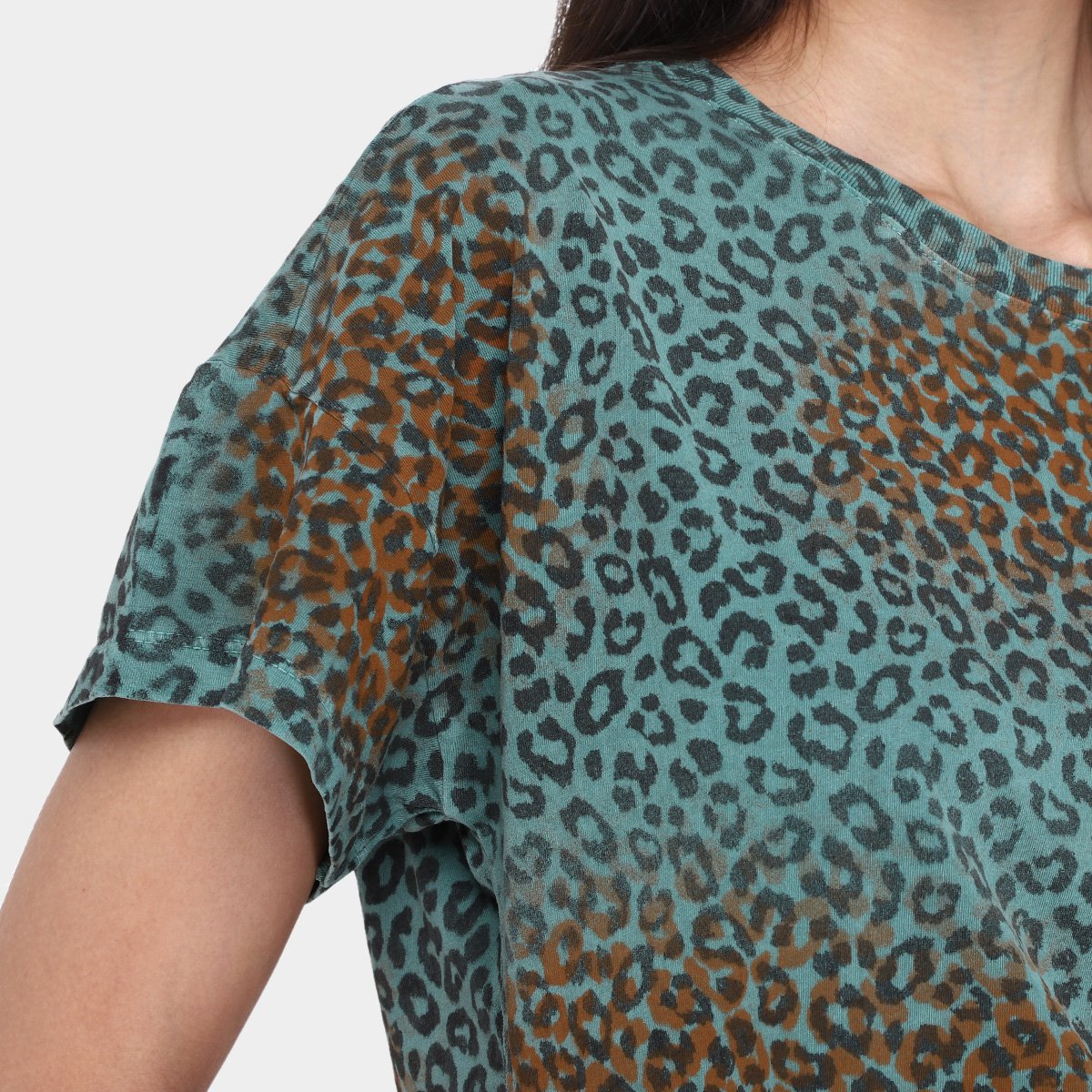 Camiseta All Is Love Animal Print Onça Feminina - Tam: M - 2