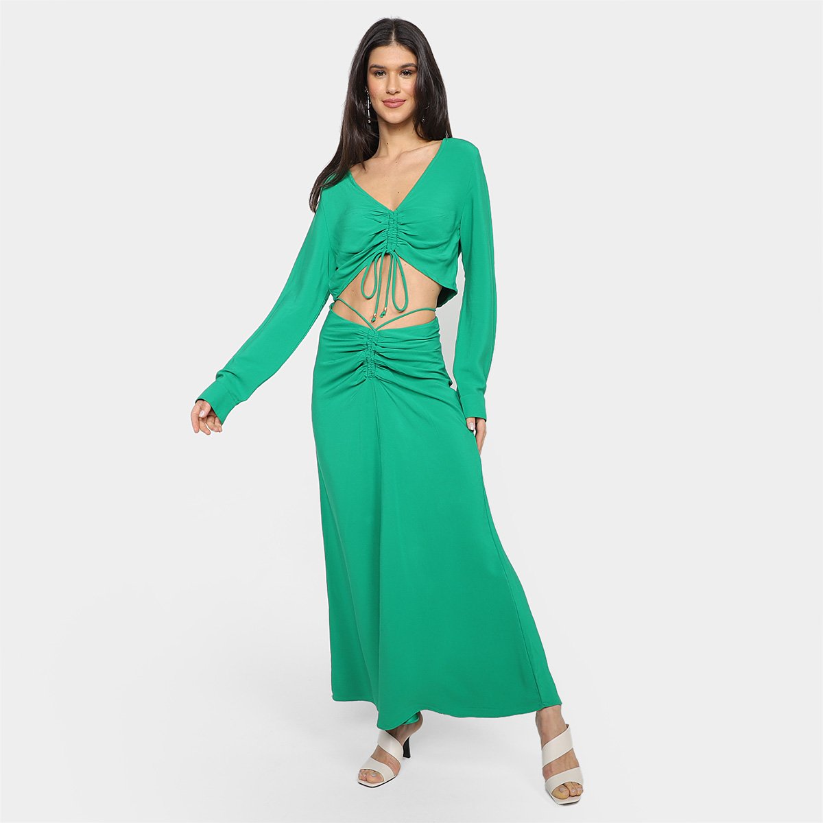 Saia Longa All Is Love Franzida Lisa - Tam: P - 1