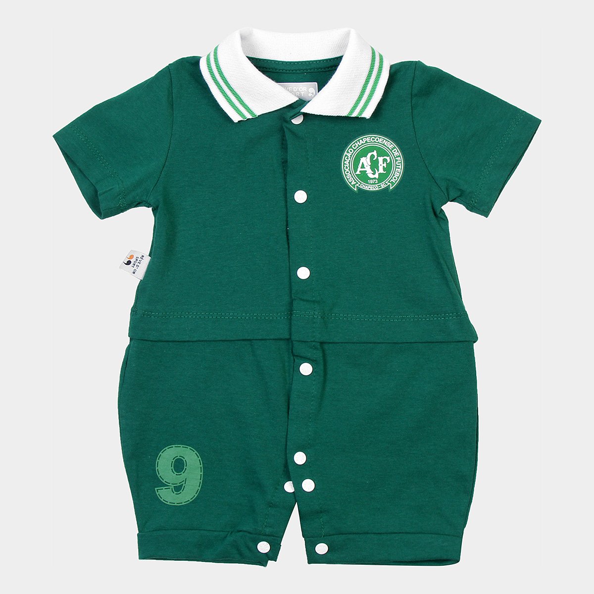 Macacão Chapecoense Infantil Uniforme Campo