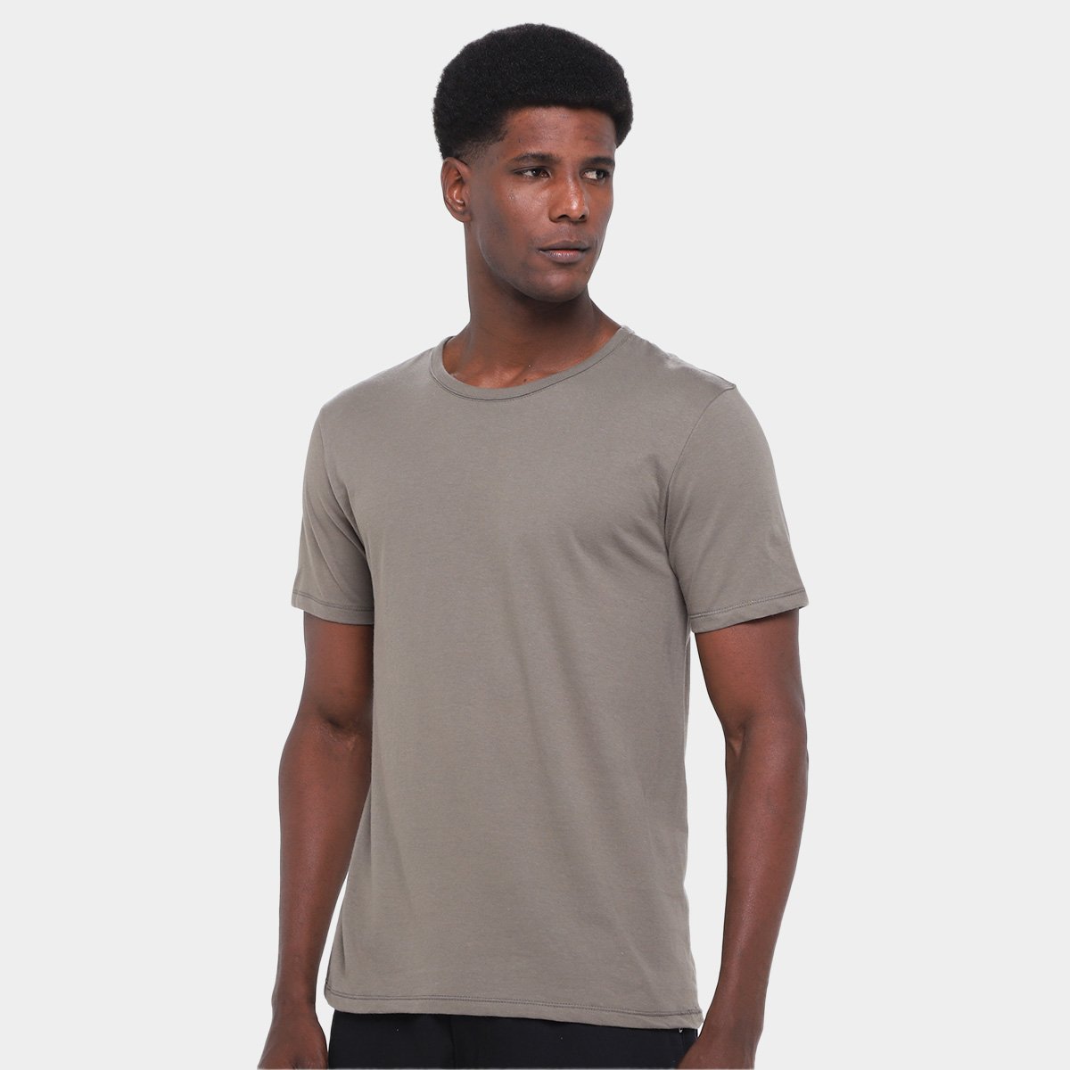 Kit Camiseta Hering C/ 3 Peças Masculina - Tam: P - 1