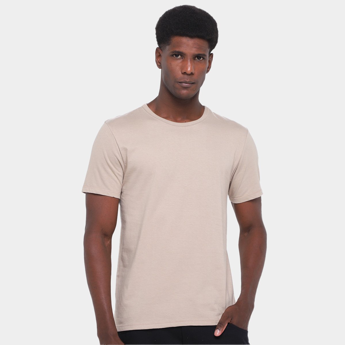 Kit Camiseta Hering C/ 3 Peças Masculina - Tam: P - 4